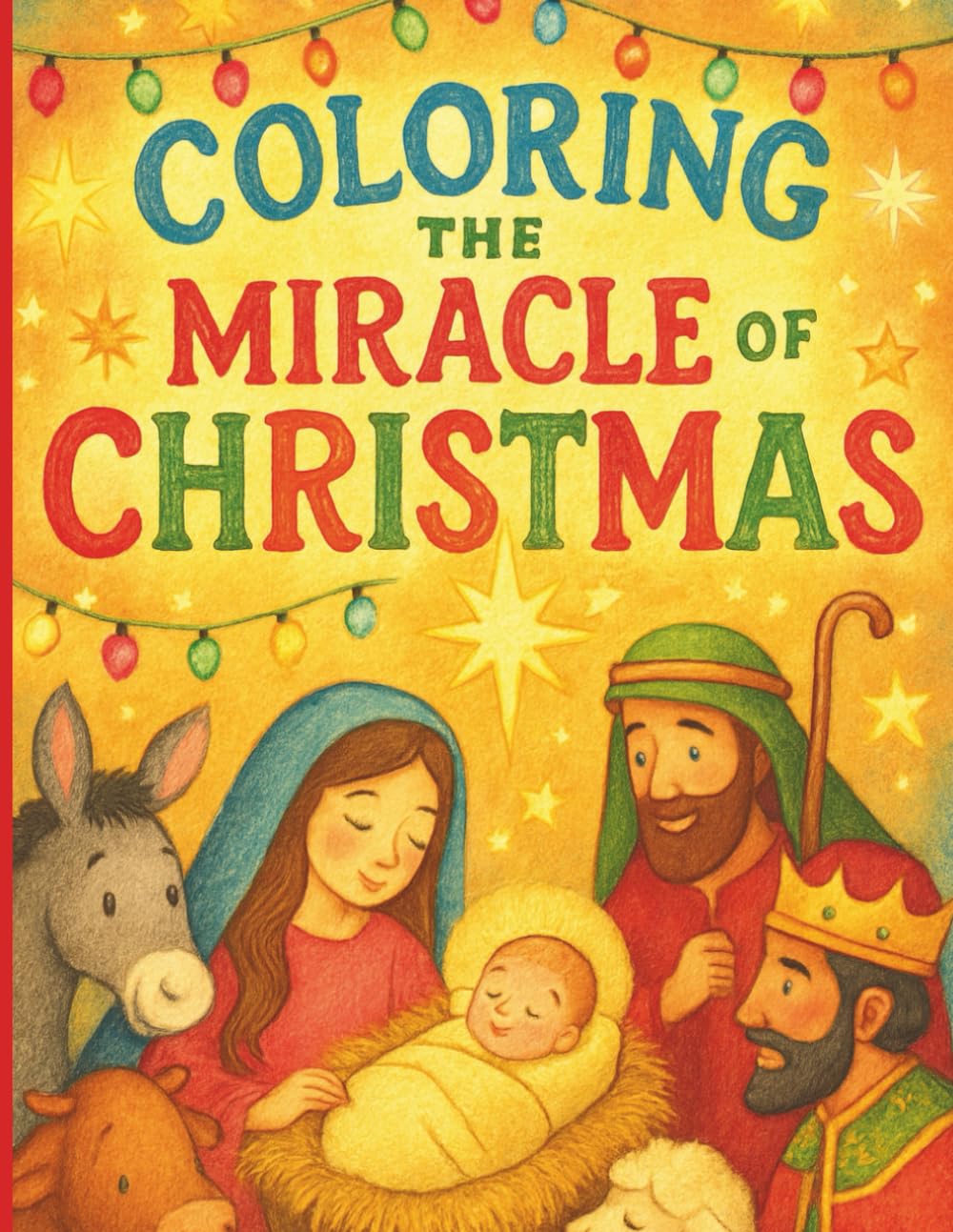 Coloring the Miracle of Christmas: O nascimento de Jesus contado através de desenhos mágicos.