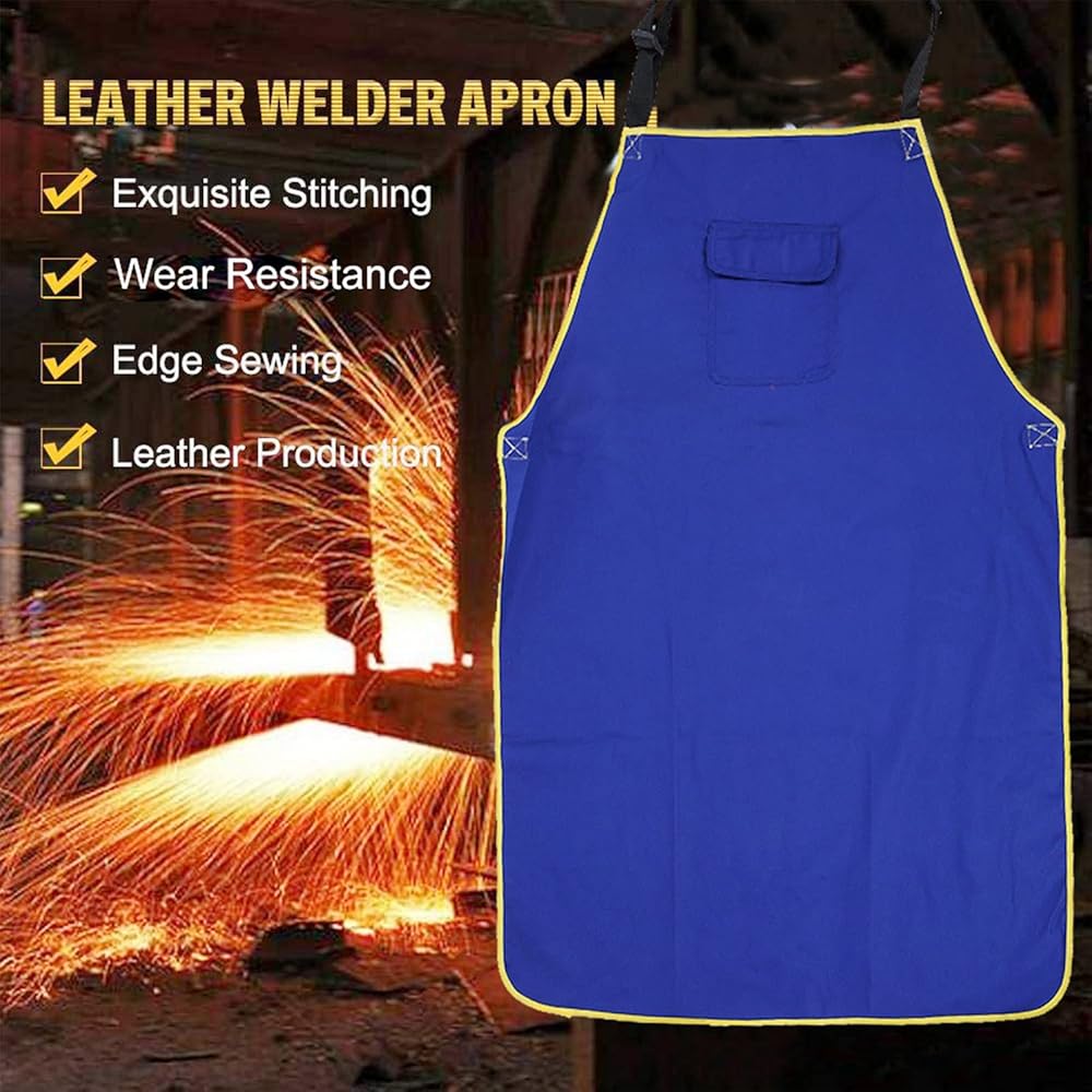 Welding Work Apron, Durable Flame Retardant Welding Apron
