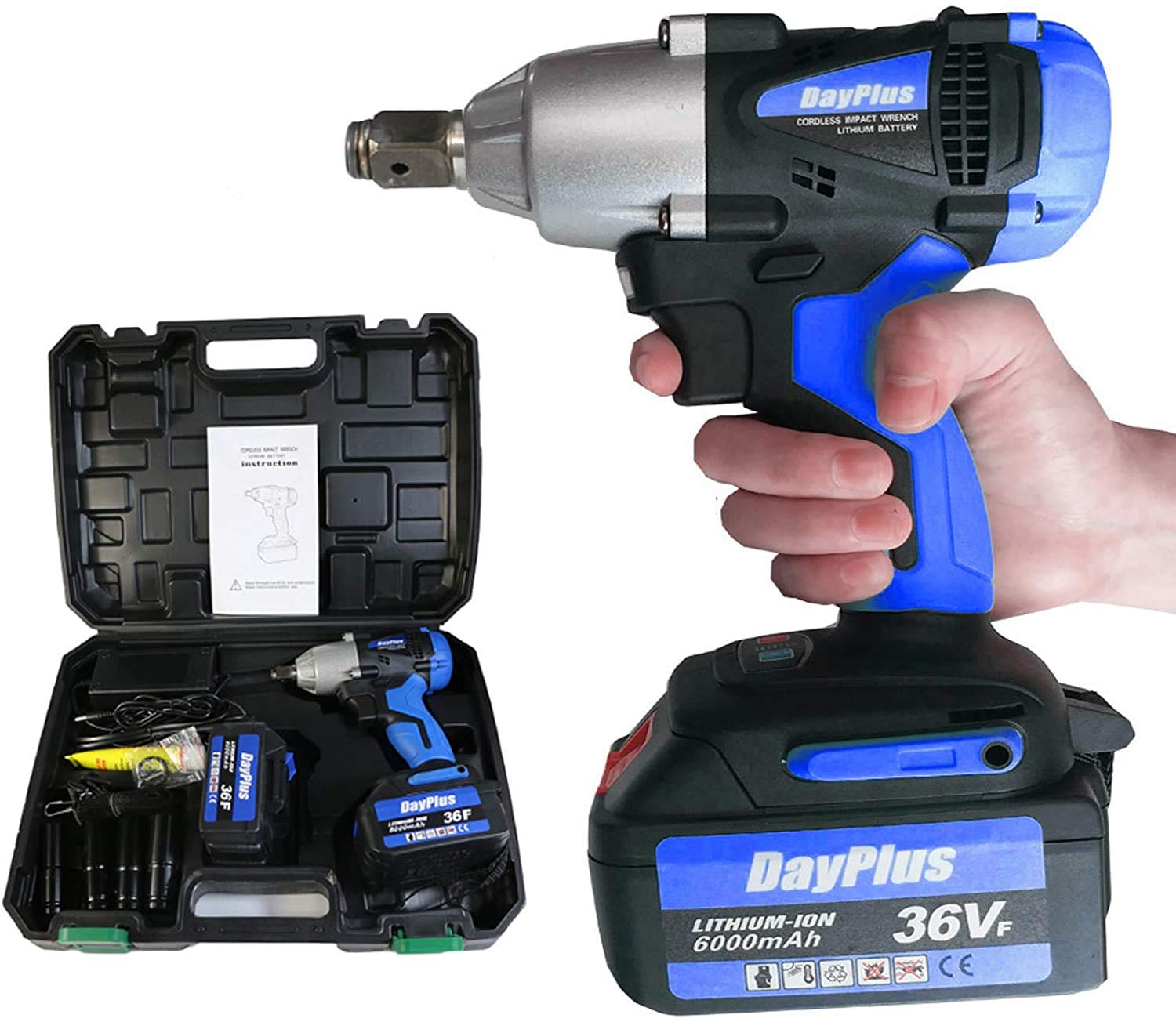 Avvitatore ad impulso elettrico senza spazzole, riparazione auto dado pistola 420 N.M cacciavite avvitatore a percussione ad alta coppia