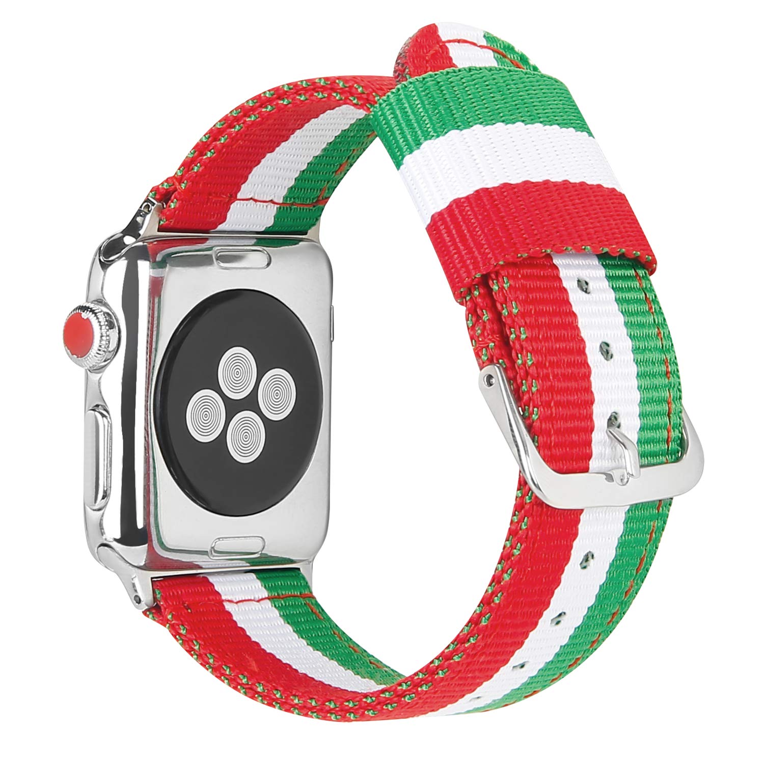 ESTUYOYA, Italy Strap Compatible with Apple Watch 49mm 46mm 45mm 44mm, (42mm-Serie 1-3) - Image 2