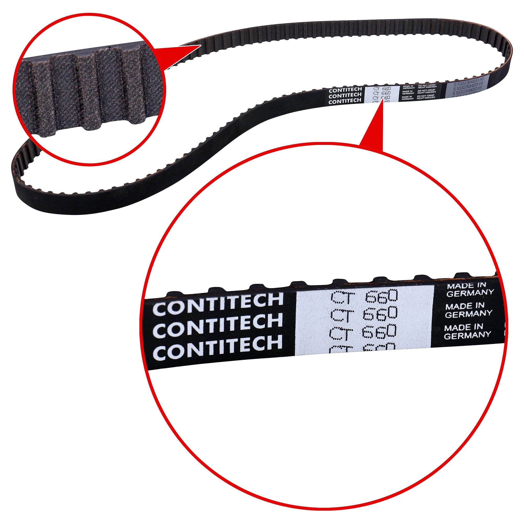 Zestaw Paska Rozrządu + Pompy Wody CONTITECH CT660WP1