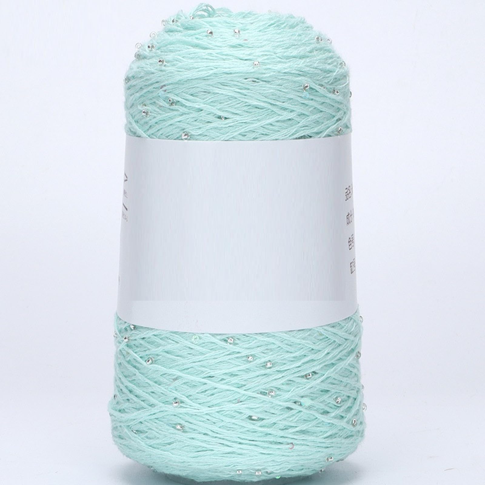 7 Pièces de fil à crocheter en dentelle, tricot à la main, DIY, tissage, fil à paillettes,W01