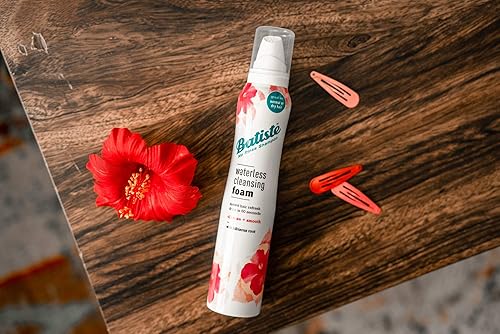 Miniatura 5 de Batiste - Espuma limpiadora sin agua y suavizada con raíz de hibisco, 3.60 onzas