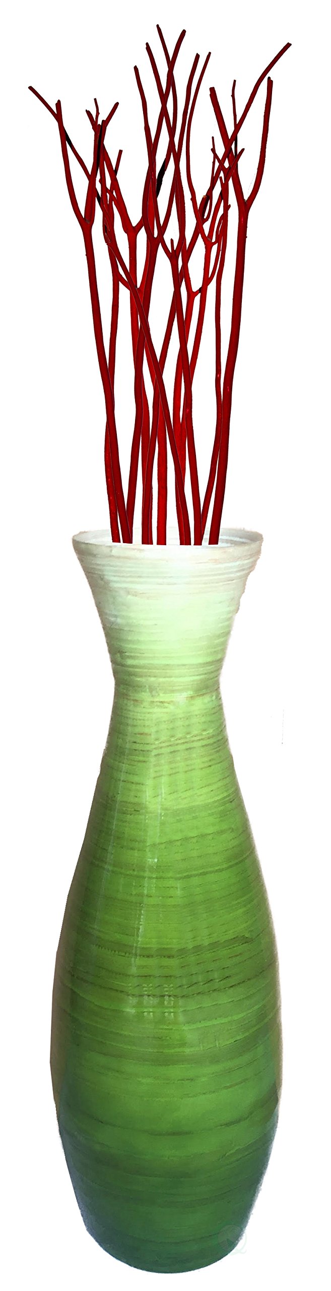 Tall Green Vase Decor For You