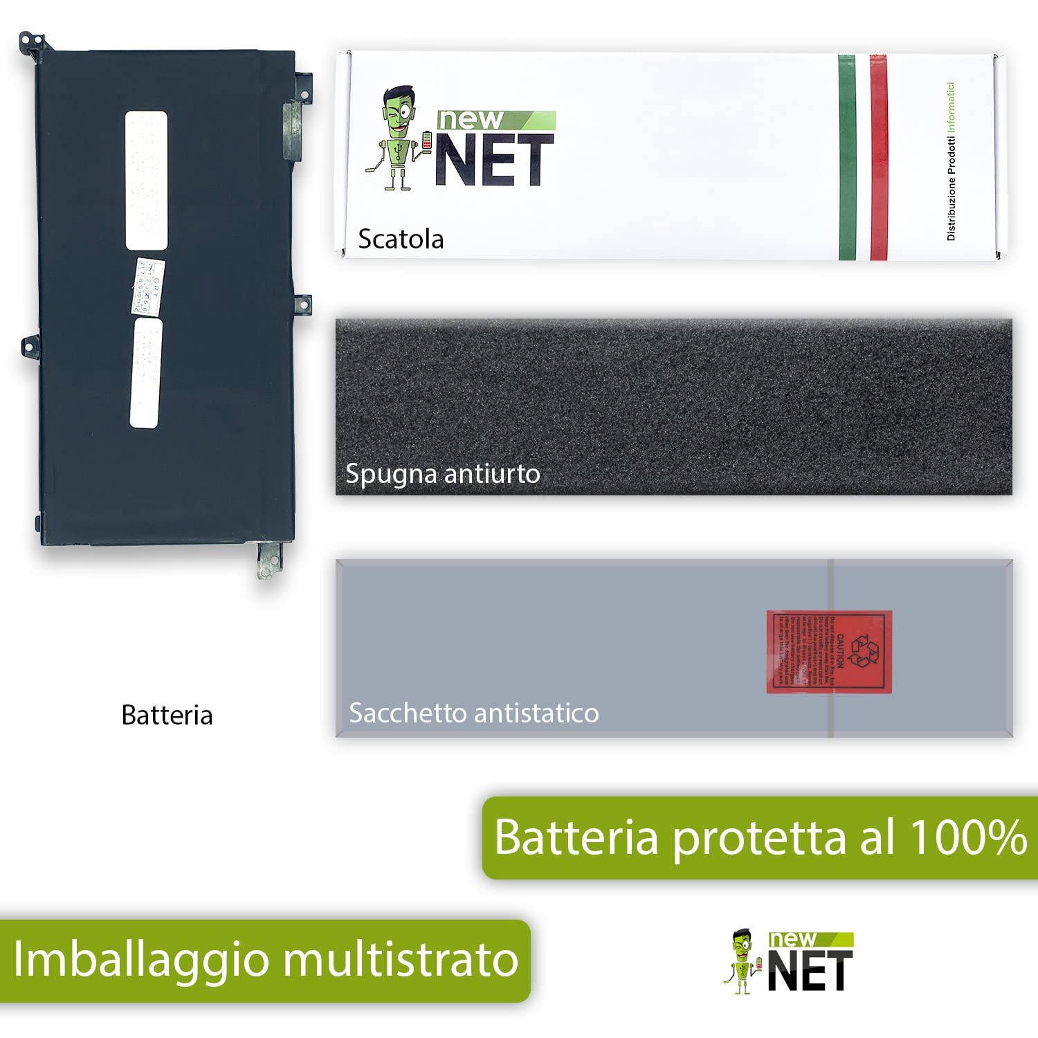 B31N1732 Batteria compatibile con Asus VivoBook X430FN X430UF A571GT F571L F571GT FX571GD FX571LH RX571LH RX571GT S430FA S430FN X571G X571LI X571LH [Celle Alta qualità - 11.52V - 3653mAh]
