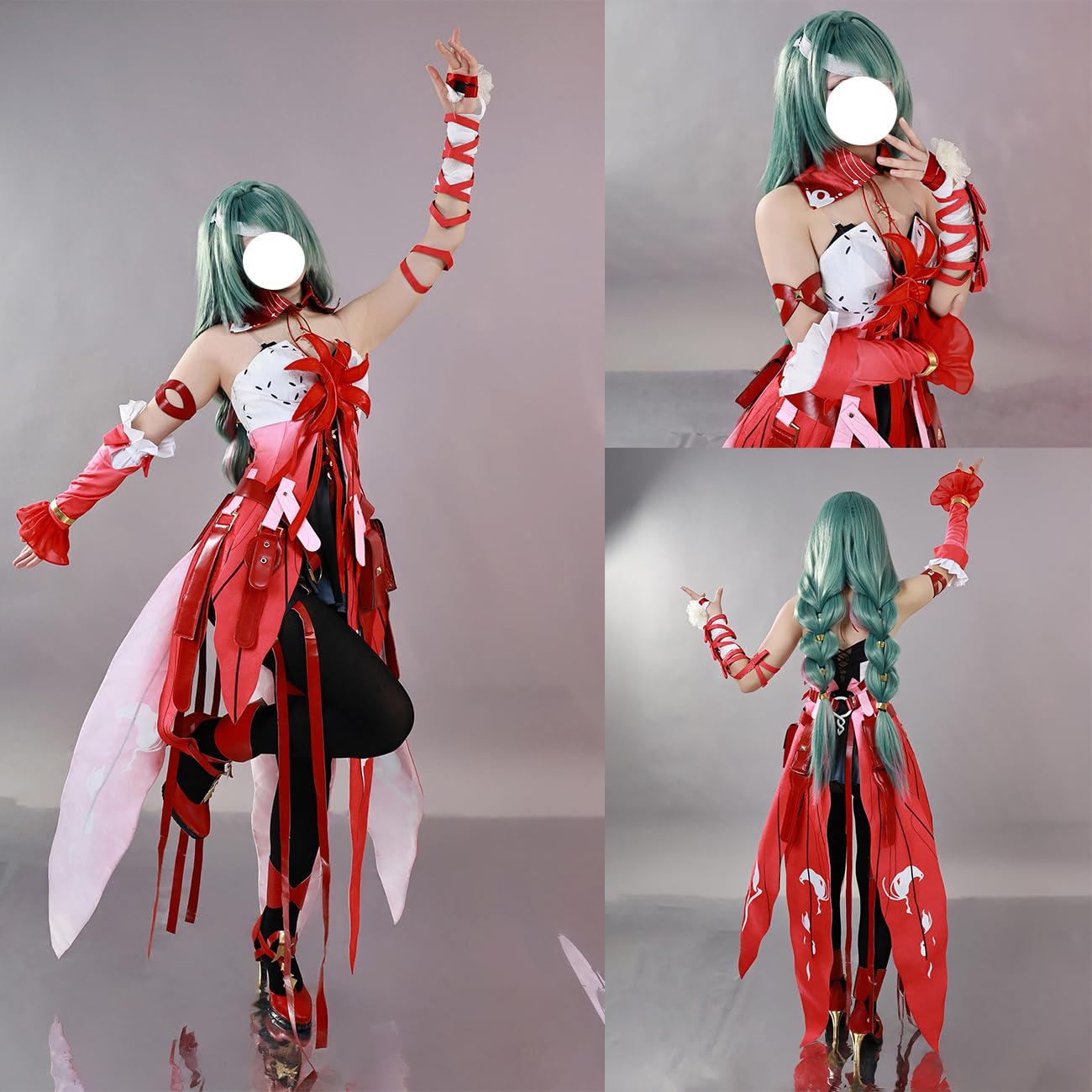 Amazon.co.jp: [HAOJEE]鳴潮 フローヴァコスプレ 衣装 弗洛洛『頭飾り