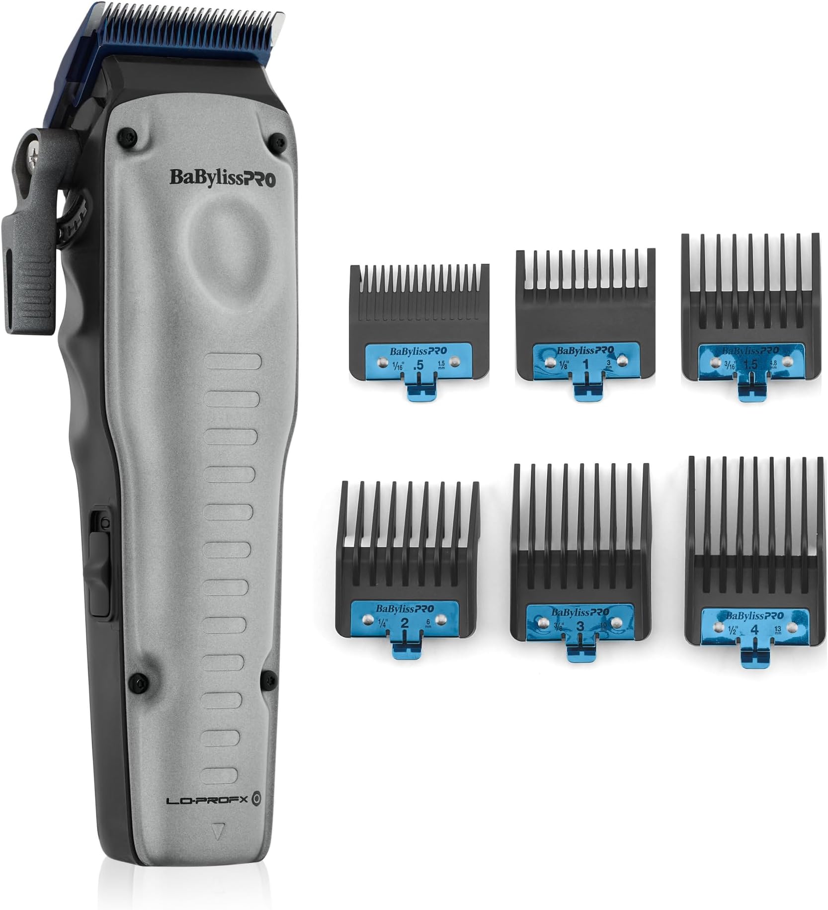 FXONE LO-PROFX Professional Cordless Clippers for Men with Interchangeable Battery