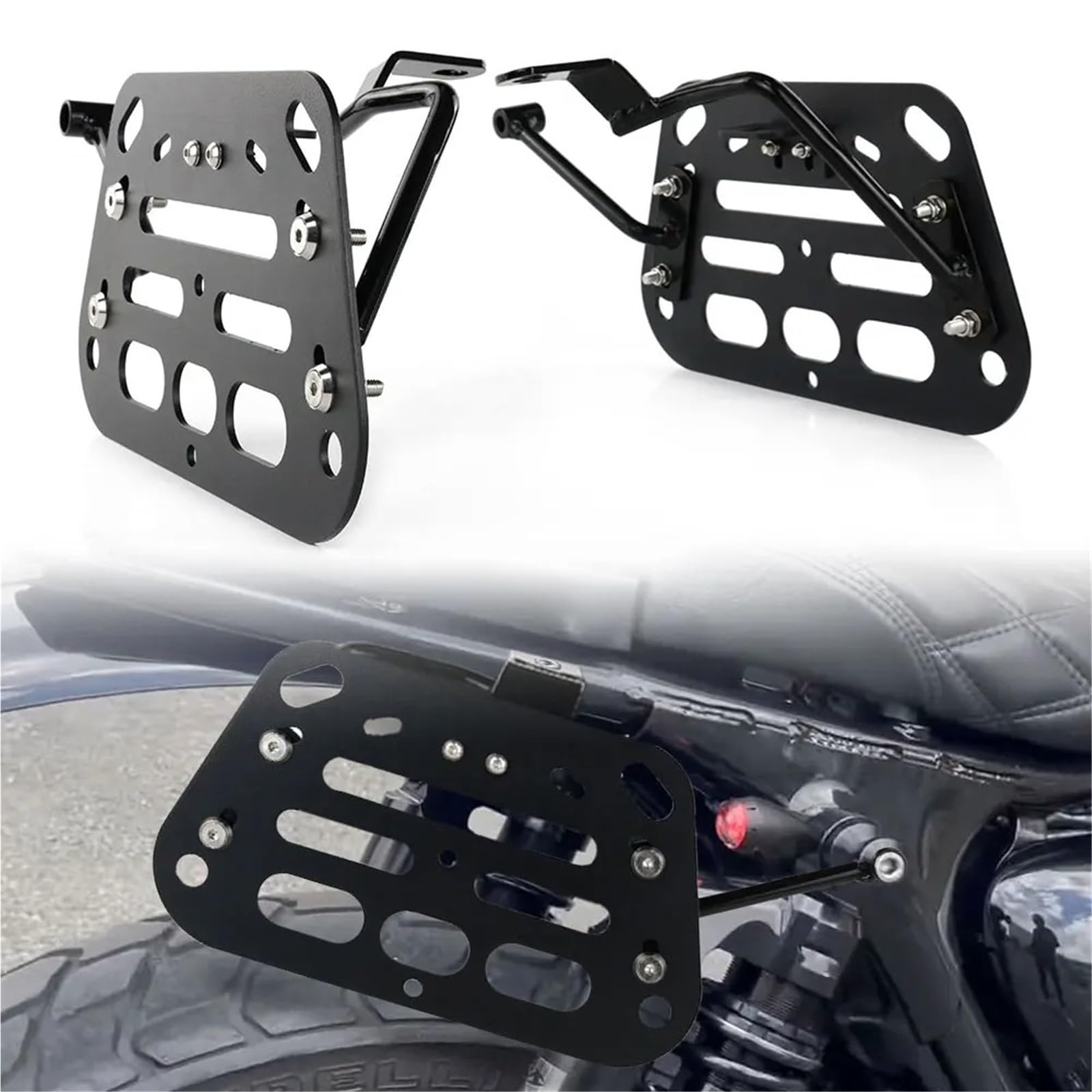 para Triumph para Speed ​​para Twin 1200 2019-2025 Soporte para Alforja De Motocicleta Bastidores Lateral Pastelera Equipaje Trasero