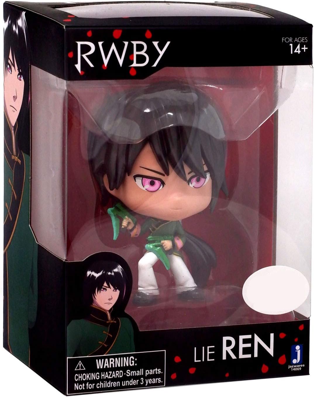 BAM Exclusive Metallic RWBY Lie Ren figure