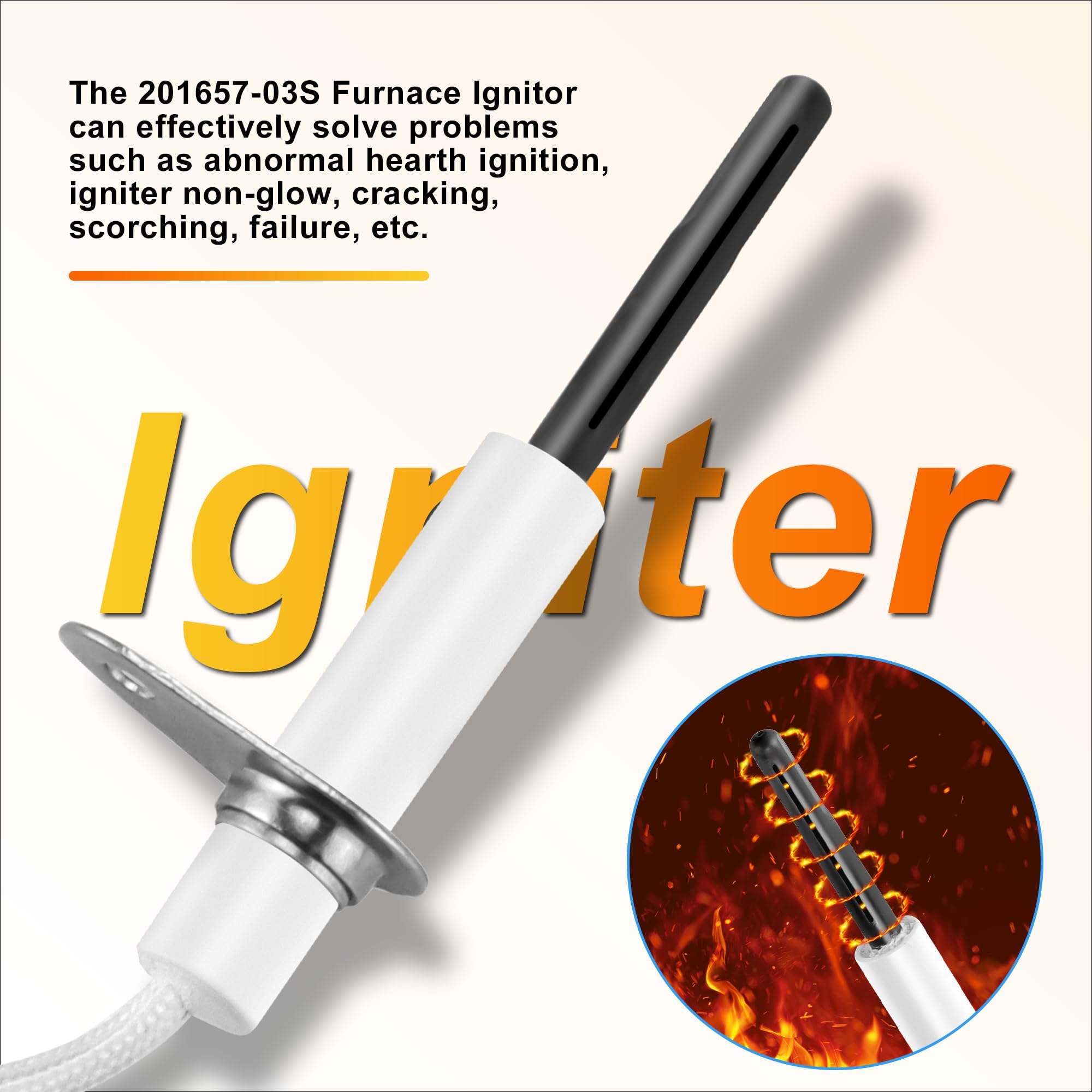 Amazon.com: 201657-03S 20165703S Furnace Hot Surface Ignitor
