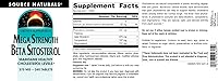 Vista 4 de Source Naturals Mega Strength Beta Sitosterol, de origen vegetal, 375 mg - 240 tabletas