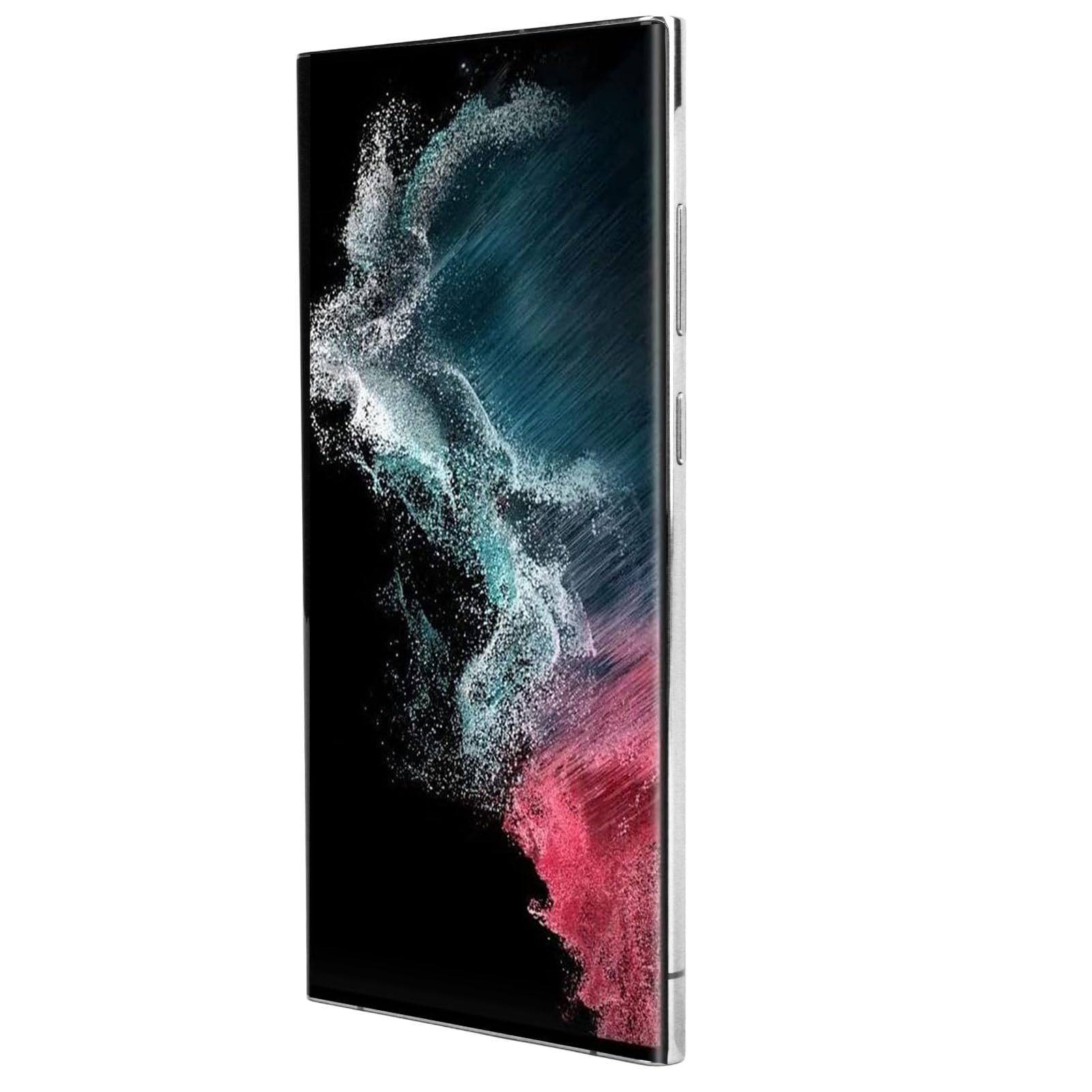 Naroote Schermo LCD Sostitutivo Touch Screen Digitizer per S22 Ultra, Grande luminosità e Risoluzione, Adatto per Professionisti della Riparazione del Telefono, Materiale AMOLED Dinamico 2X (SILVER)