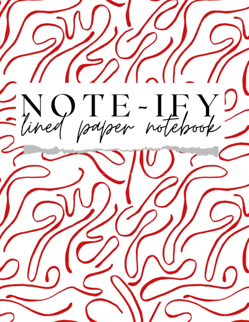 Note-ify Notebook: Paperback, lined Notebook, 100 Sheets, 8.5x11/Student Notebook
