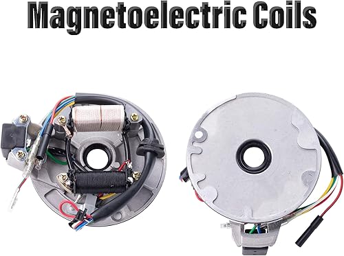 Miniatura 3 de Bobinas Magnetoeléctricas Arnés de telar de cableado Interruptor de apagado Bobina de encendido Caja Cdi Kit de reconstrucción de bujías Kick Start