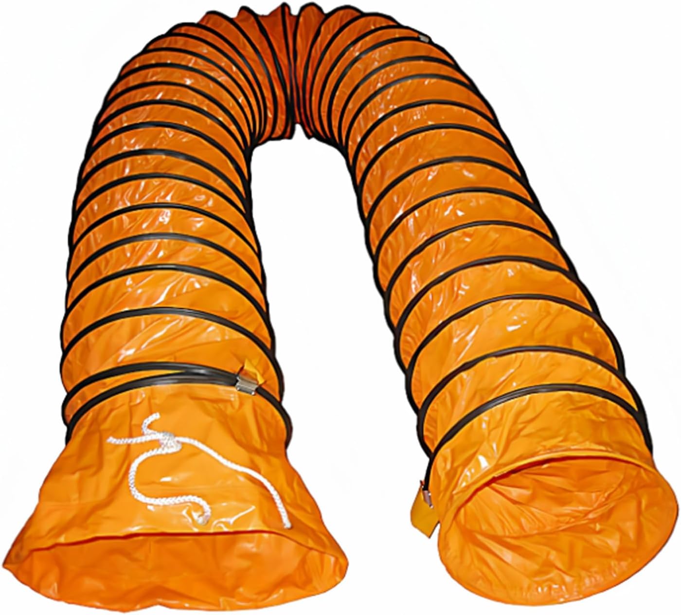 Ventilation ducting Flexible Duct Hose Ventilation, Ø 150 200 250 300 350 400 450 500 550 600 650 700 800mm PVC Air Ducting Pipe, HVAC Vent Hosing(Ø 250mm/9.8in,L 5m/16.4ft)
