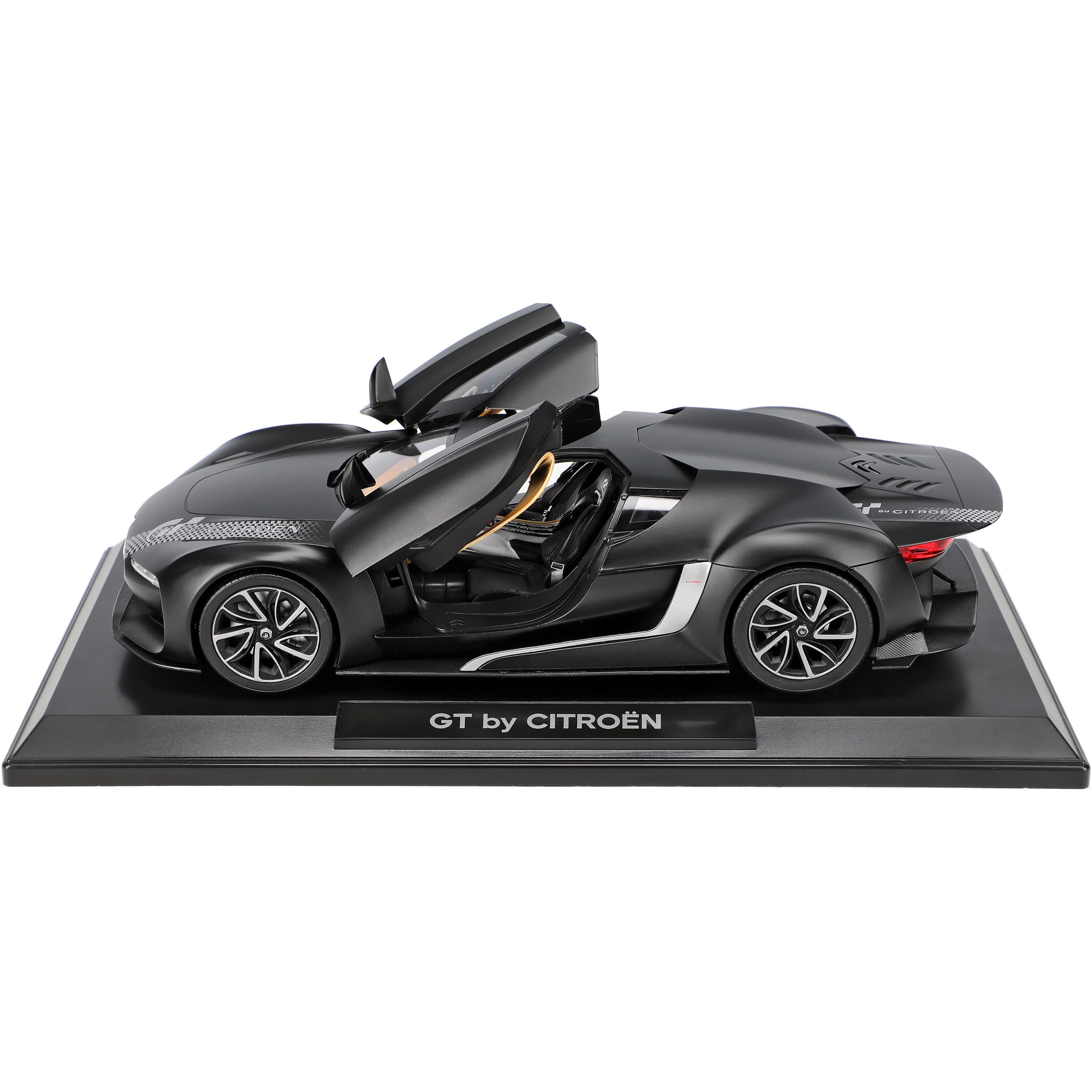 Norev Citroen GT Matt Schwarz Coupe 2008 1/18 Modell Auto