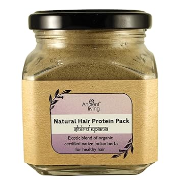 Ancient Living Natural Hair Protein Pack For Healthy Strong Hair - 100 gm