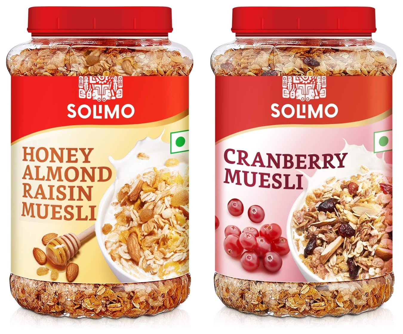 Amazon Brand Solimo - Cranberry Muesli 1kg & Amazon Brand Solimo - Honey and Raisin Muesli 1kg-image-40