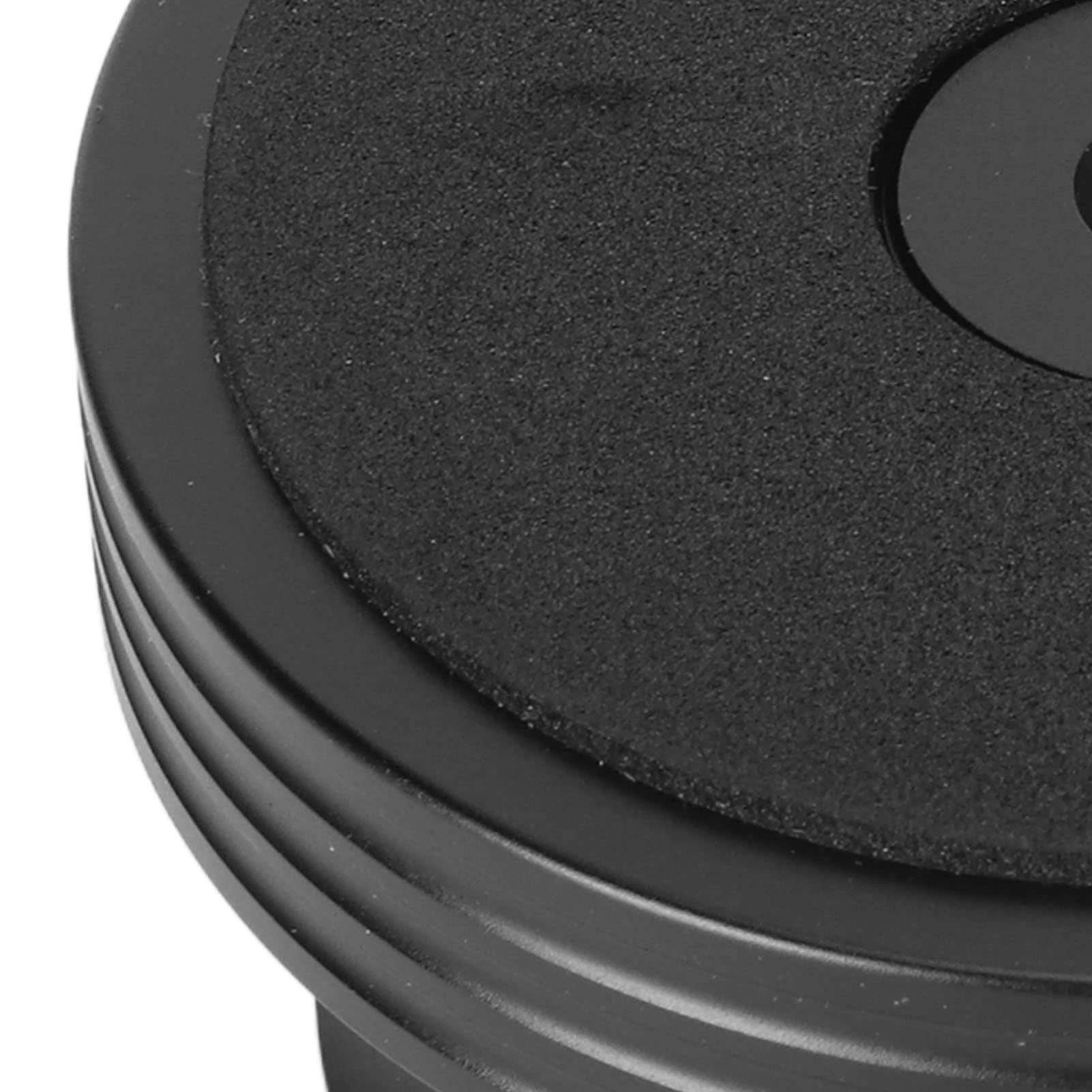 JTLB Stabilizzatore del Disco per Giradischi LP Lega di Alluminio Stabilizzatore del Peso del Disco HiFi Riduttore di Vibrazioni per Giradischi (Nero)