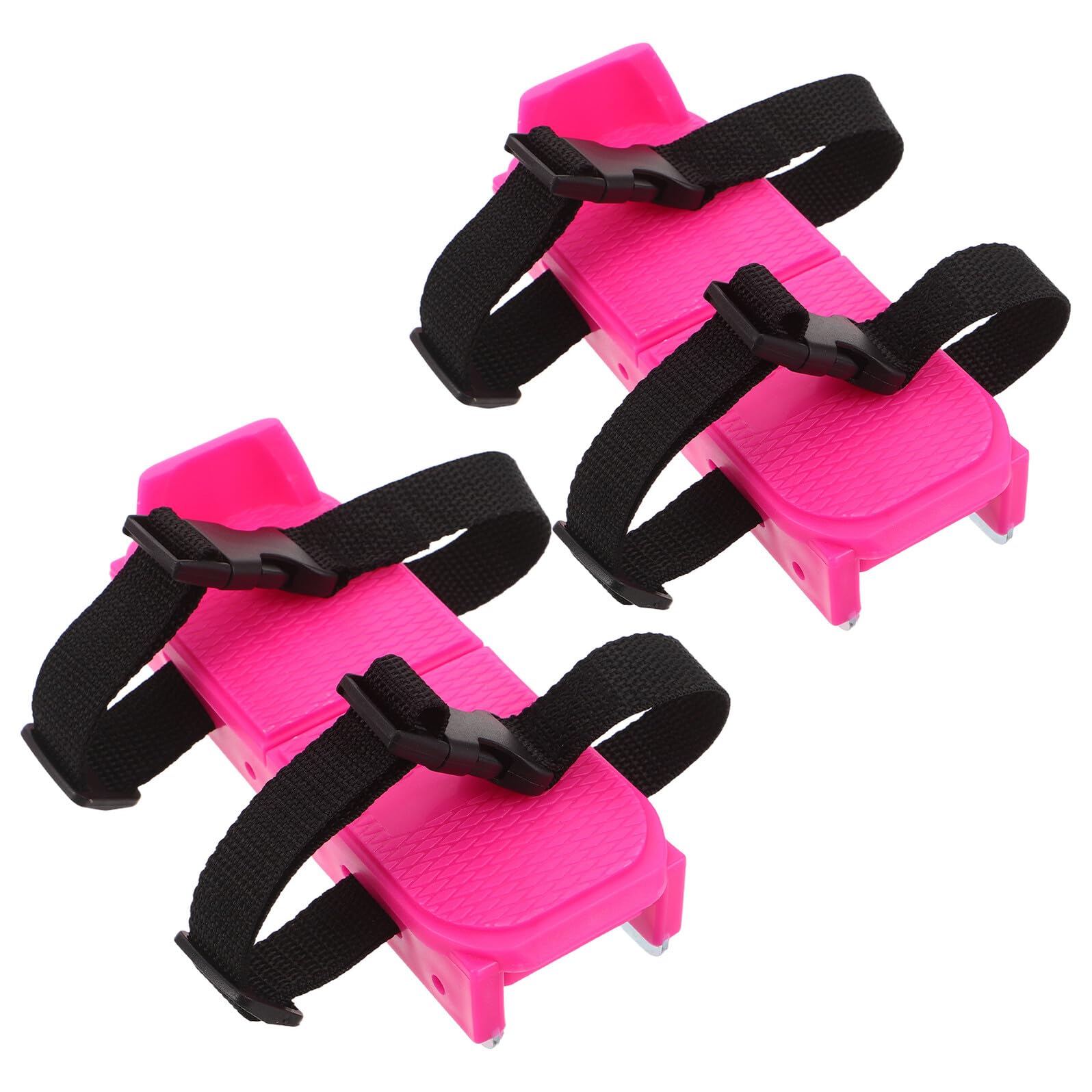 Gatuida Pattini da Ghiaccio per Ragazzo Ragazza Principianti Regolabili | 1 Paio, Taglia 16-21cm, Pp e Metallo Nastro, per Sci e Piste di Ghiaccio, Design Vivace