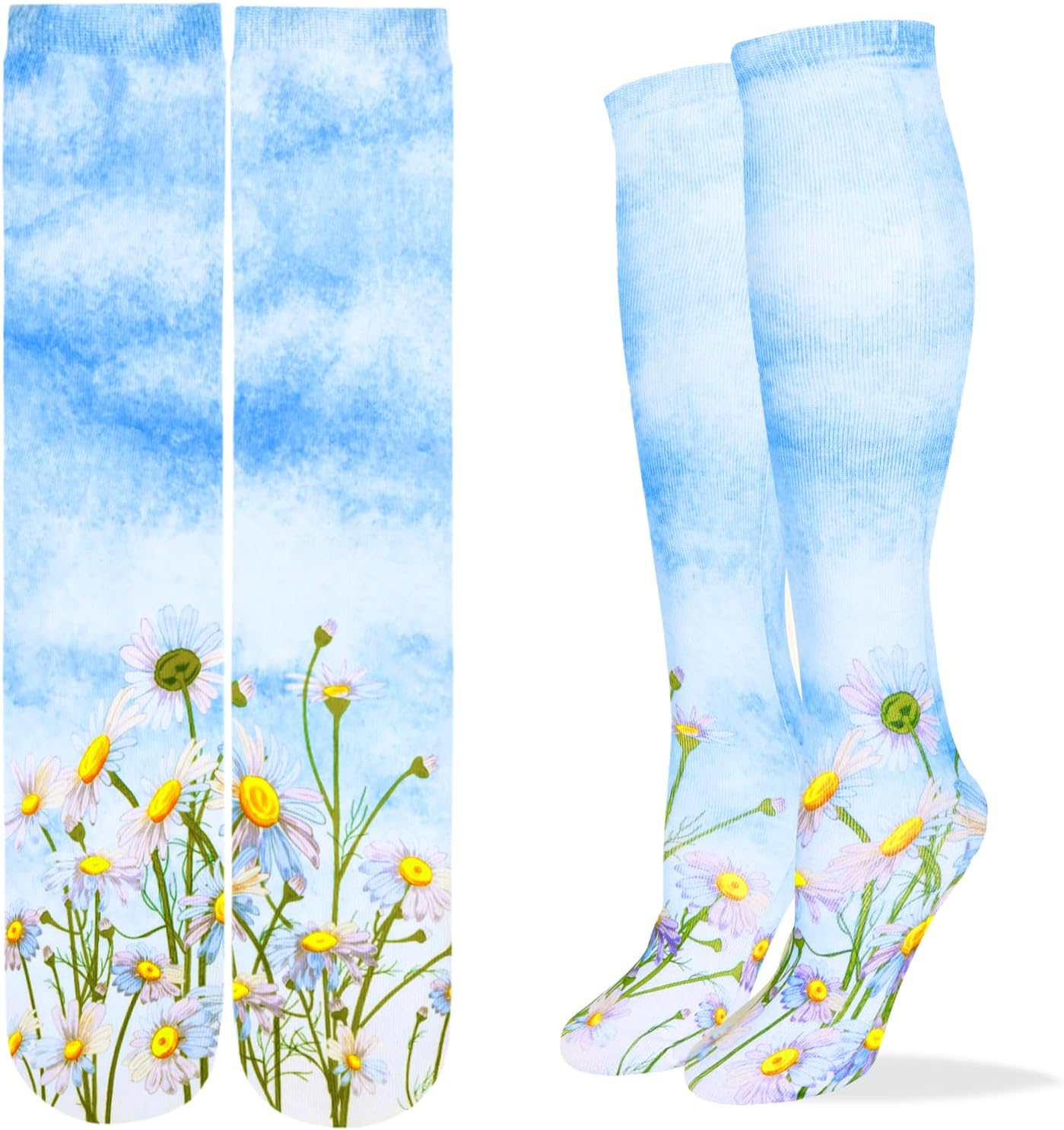 Benefeet Sox Women Funny Knee High Socks Crazy Novelty 3D Print Pattern Tube Socks Funky Silly Stockings Cosplay Costume - Image 6