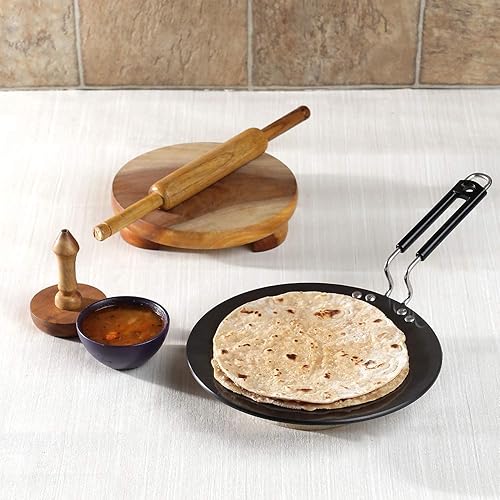 Miniatura 5 de Vinod Roti Tawa Anodizado Duro 28 cm (11") - Plancha para Crepas