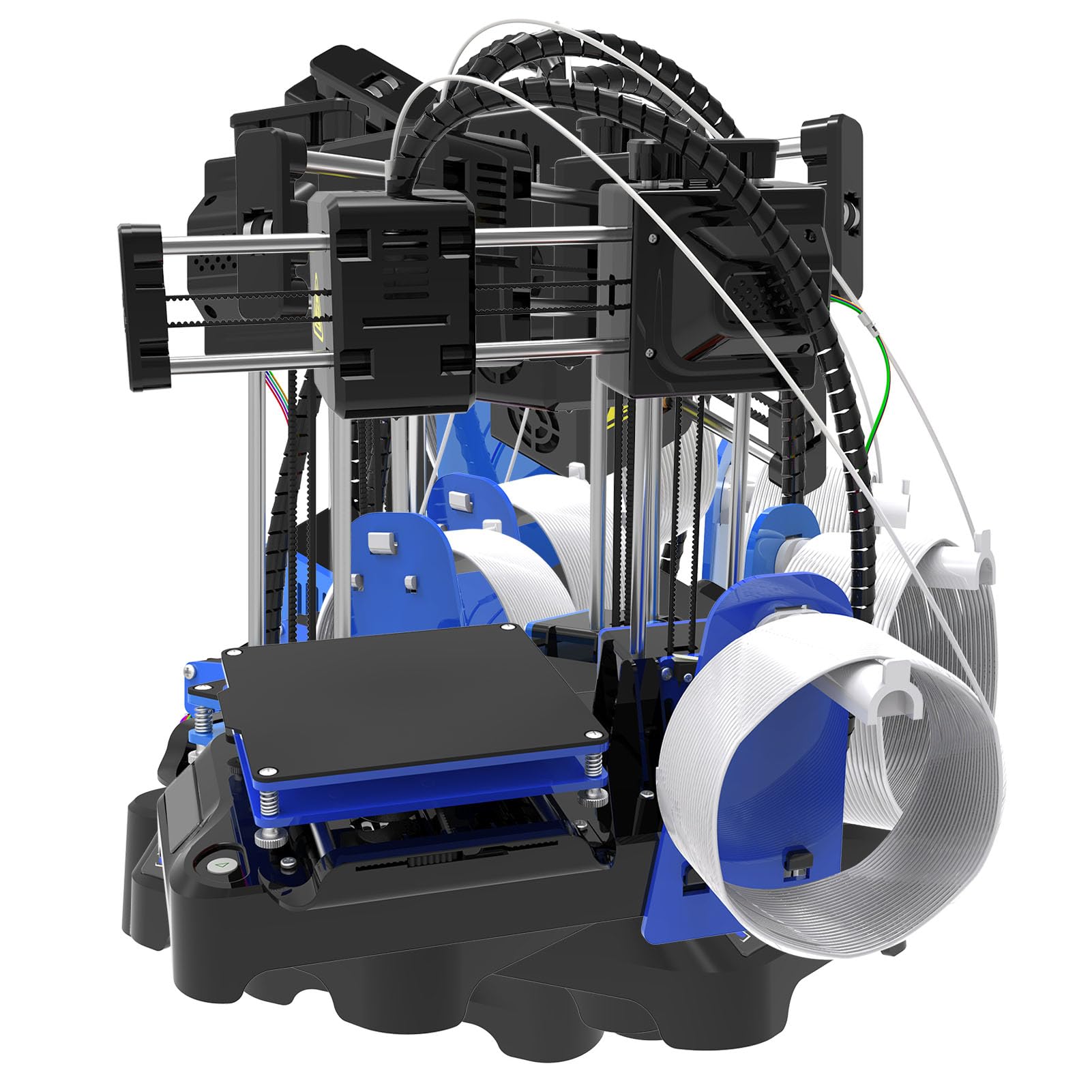 Estink Mini Stampante 3D FDM per Principianti, Stampante 3D con Elevata Precisione di Stampa, Risoluzione dello Strato di 0,05 Mm, Dimensioni di Stampa 100X100X100MM, Compatibile con Il (Spina UE)