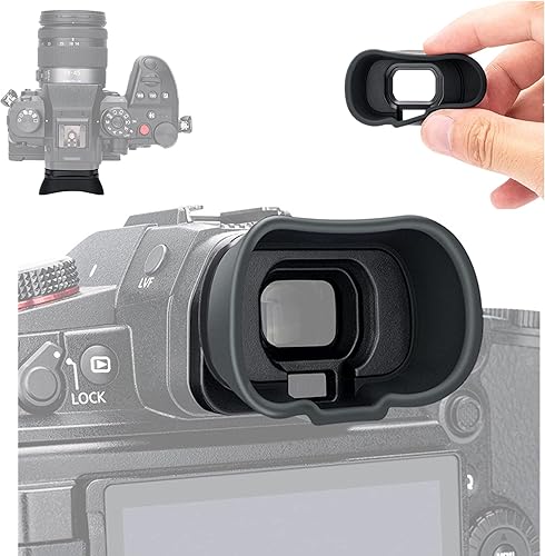 Vista 14 de LUMIX S5II S5IIX ocular ocular de silicona suave extendida visor de copa ocular especial diseñado para cámara Panasonic LUMIX S5II S5IIX S5IIX S5 II