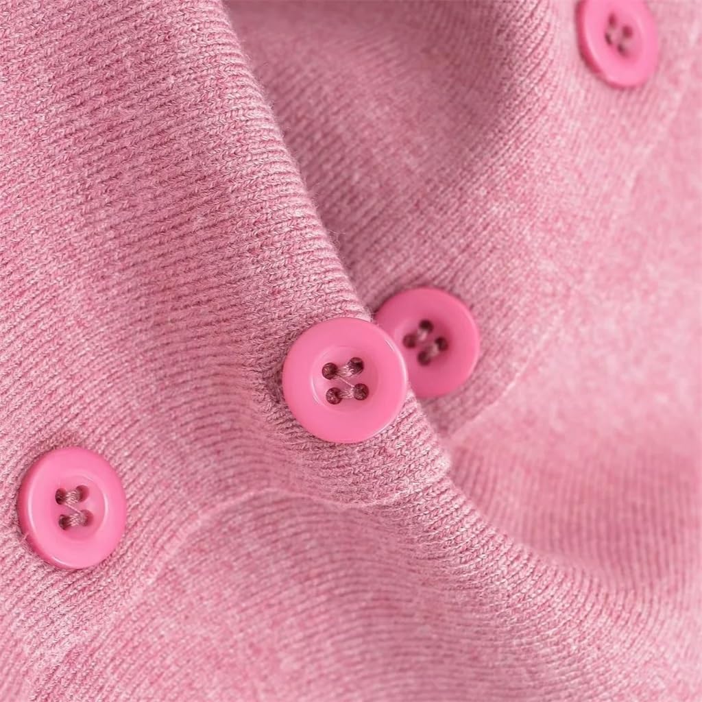 Sexy Lapel Knit Sweater Women's Early Fall Chest Stereoscopic Rose Bottoming Cardigan Buttons