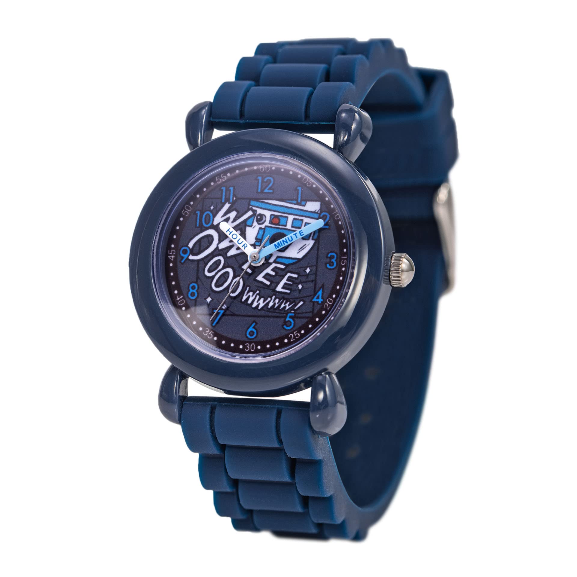 STAR WARS Kids' Plastic Time Teacher Analog Quartz Silicone Strap Watch