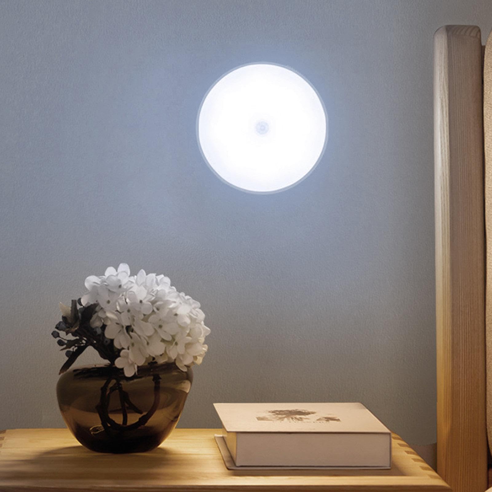 Luce Notturna A LED Con Sensore Di Movimento: Si Attiva Al Buio, Ricaricabile, Perfetta Per Scale, Camere E Corridoi
