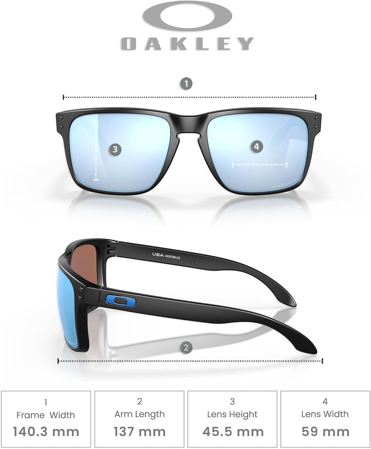 Oakley Holbrook XL OO9147 Square Sunglasses | Bundle With Cleaning kit and Additional Microfiber Bag