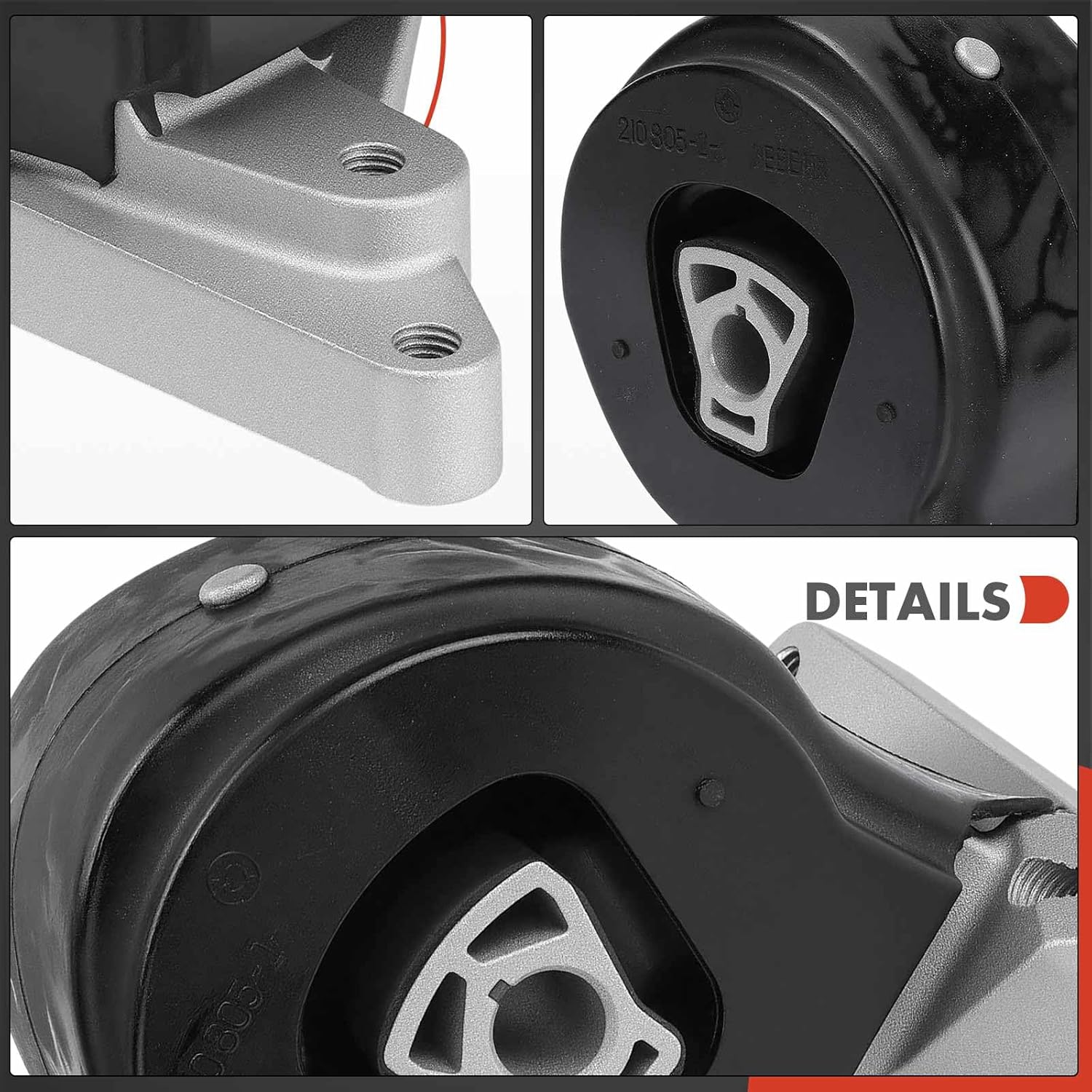 A-Premium Rear Transmission Mount Compatible with Buick Lacrosse 2010-2016, Regal 2014-2017, Allure 2010 & Cadillac SRX 2010-2016, XTS 2013-2019 & Saab 9-4X 2011, 9-5 2010-2011