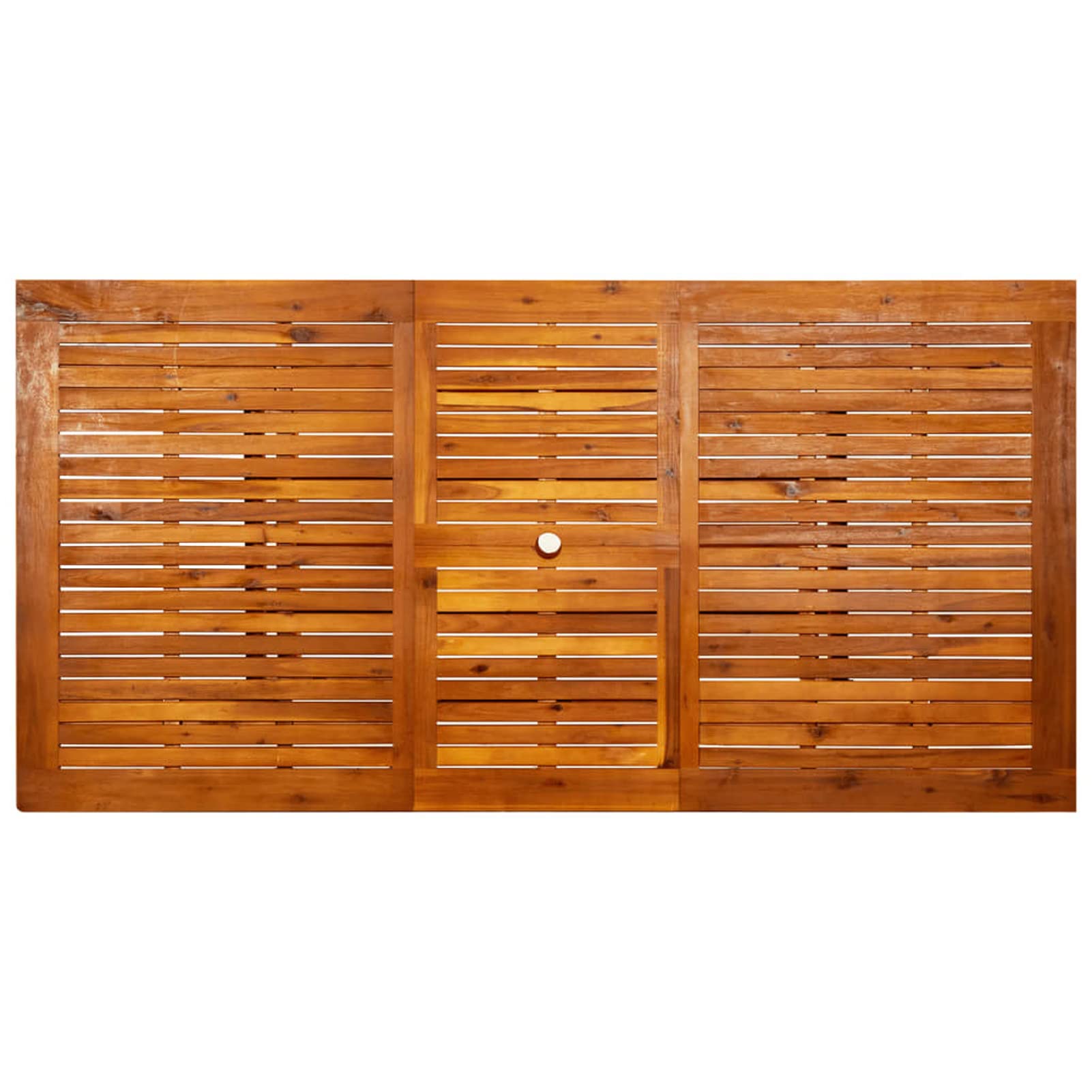 Tavolo da Giardino in Legno, Tavolo Esterno, Tavolo da Giardino Allungabile, Tavolo da Pranzo per Esterni Massello Acacia (150-200) x100x75cm