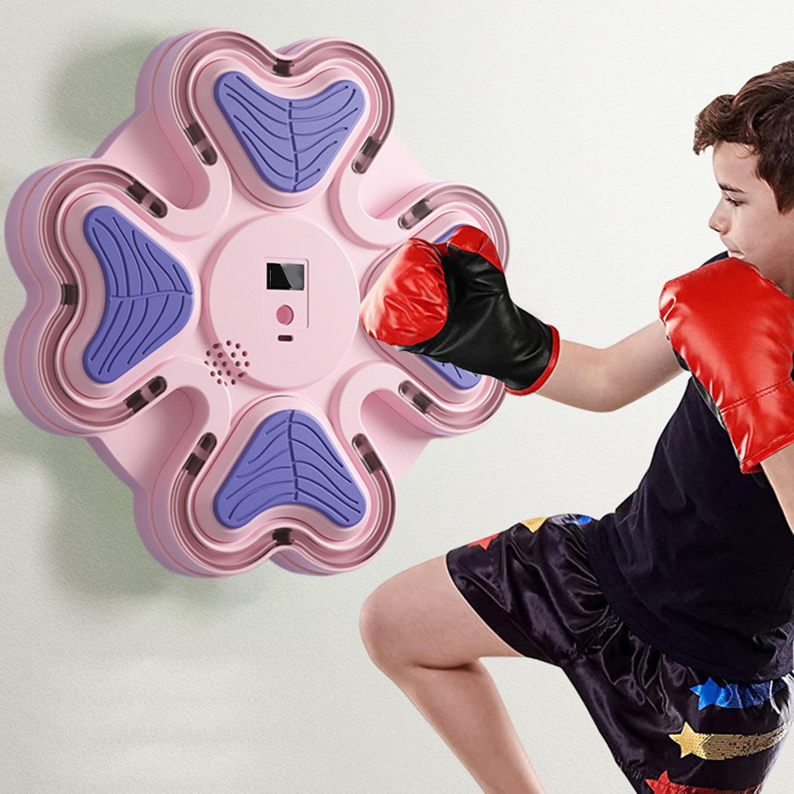 Macchina da boxe per adulti, attrezzatura da allenamento intelligente per sport, macchina da boxe montata a parete, per adulti e bambini, casa, palestra, ufficio, esercizio di reazione fitness
