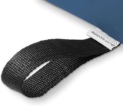 Miniatura 3 de Saloniture Cojín de almohada de mesa de masaje de cuello medio redondo - 13 x 6 x 3 pulgadas - azul