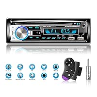 Autoradio Bluetooth vivavoce, Lifelf Radio stereo 4 x 65W 1 ricevitore radio per auto