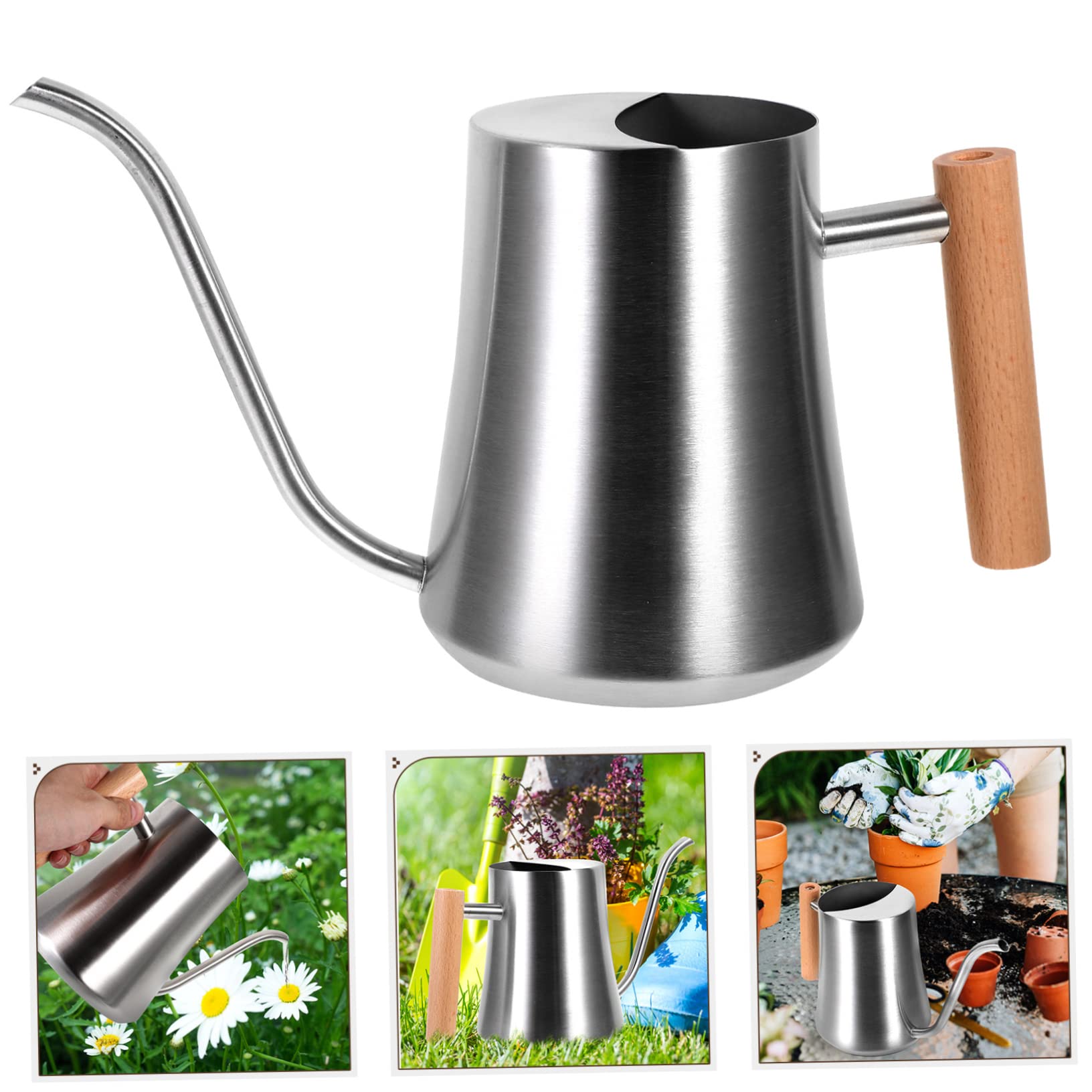 Hemobllo Annaffiatoio Inossidabile con per Annaffiare Piante e Ed Esterni Design e per Appassionati Giardinaggio