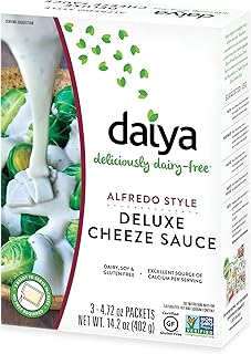 Daiya Vegan Alfredo Sauce, Dairy Free Vegan Cheese Sauce, Fettuccine Alf...