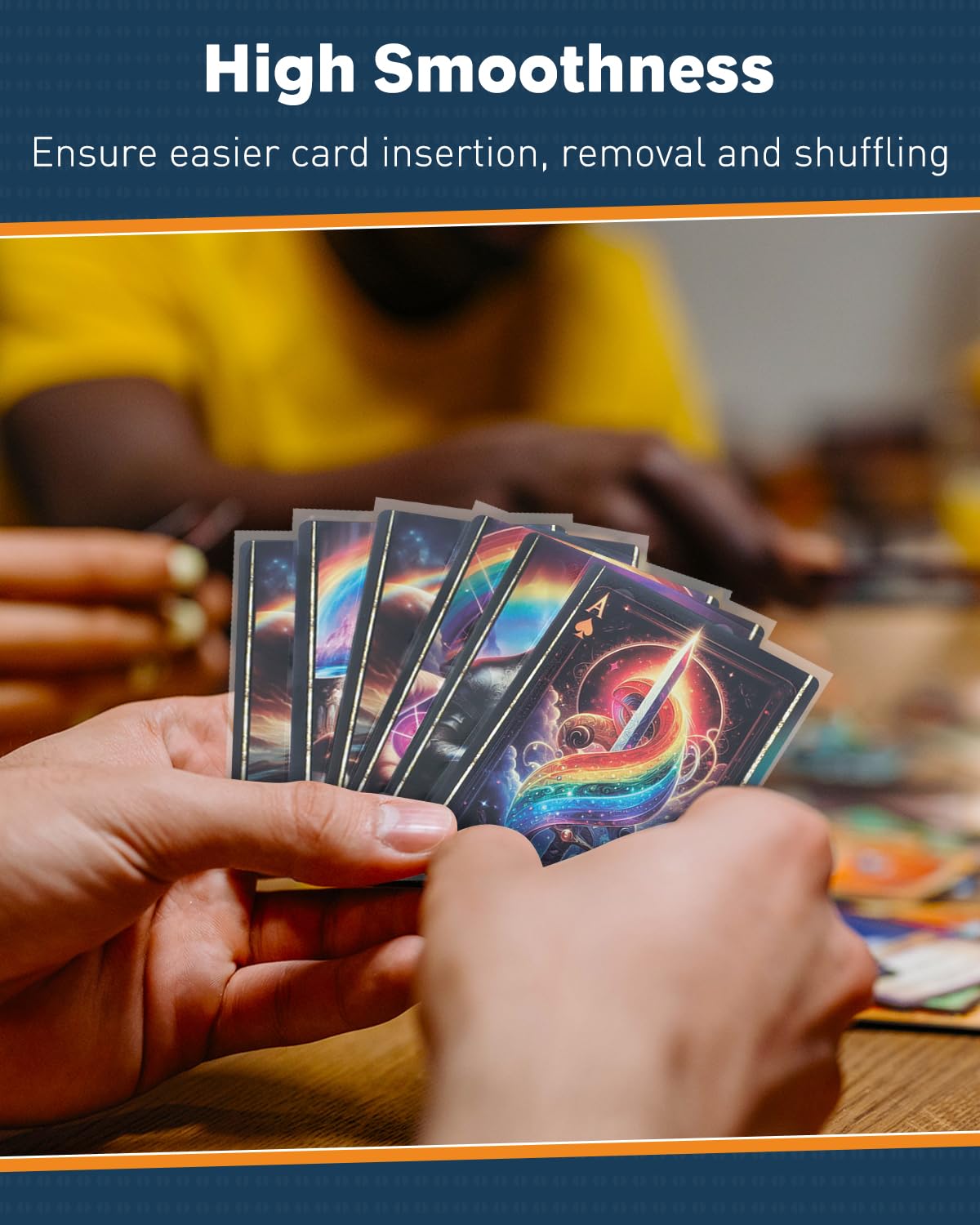 Amazon.com: Uniclife 200 Counts Trading Card Sleeves - Ultra Clear