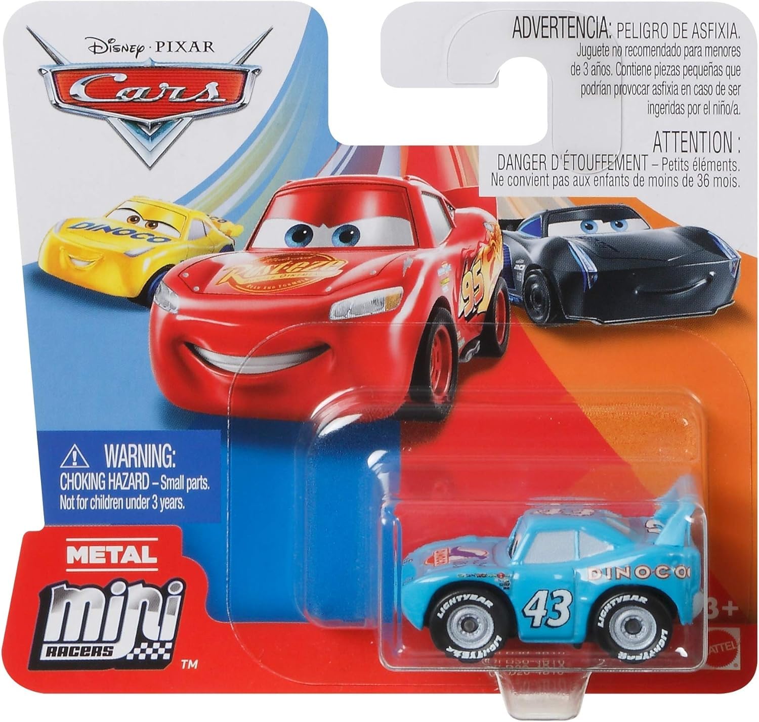 Mattel Disney Pixar Cars – Mini Racers – Coches de juguete (10 unidades)