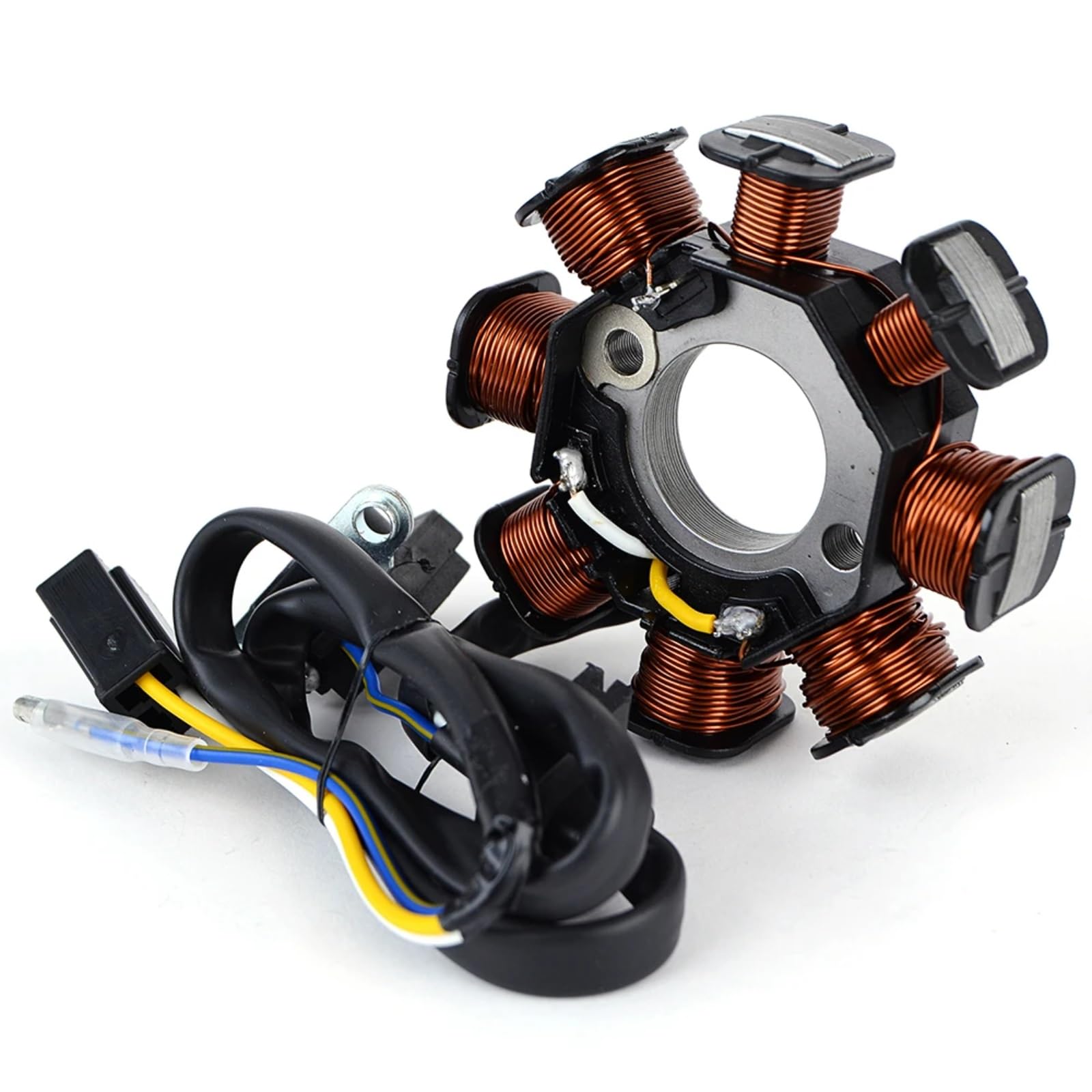 Kompatibel Mit Kymco Für Agility 50 2009 2010 2011 2012 Motorrad-Zündspulen-Stator-Ersatzteile Motorrad-Generator-Statorspule Zündung Statorspule