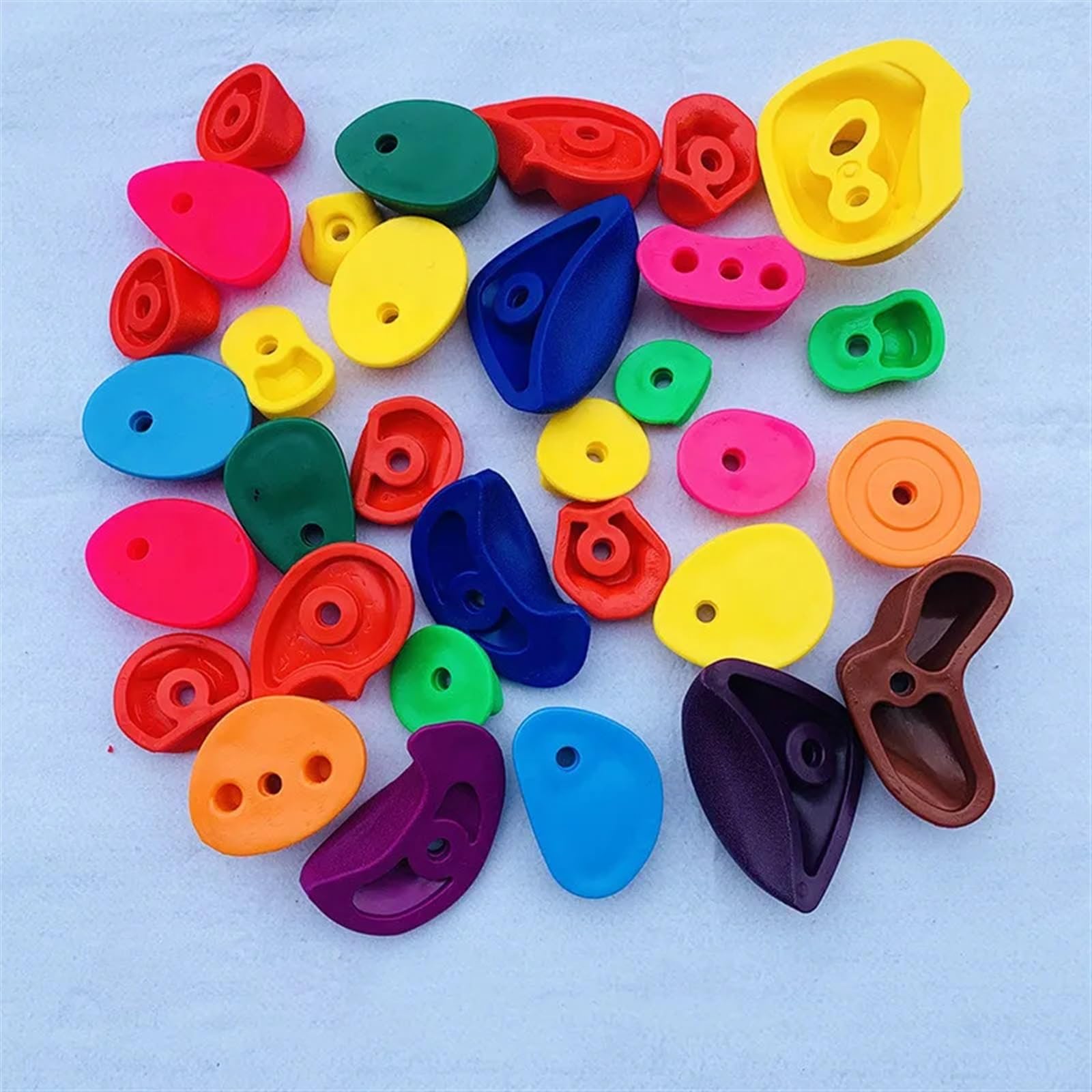 10 Pezzi di Mani e Piedi tengono la Presa, Divertenti Giochi Sportivi al Coperto, Giocattoli for Il Fitness for Staffa del Telaio(Color)