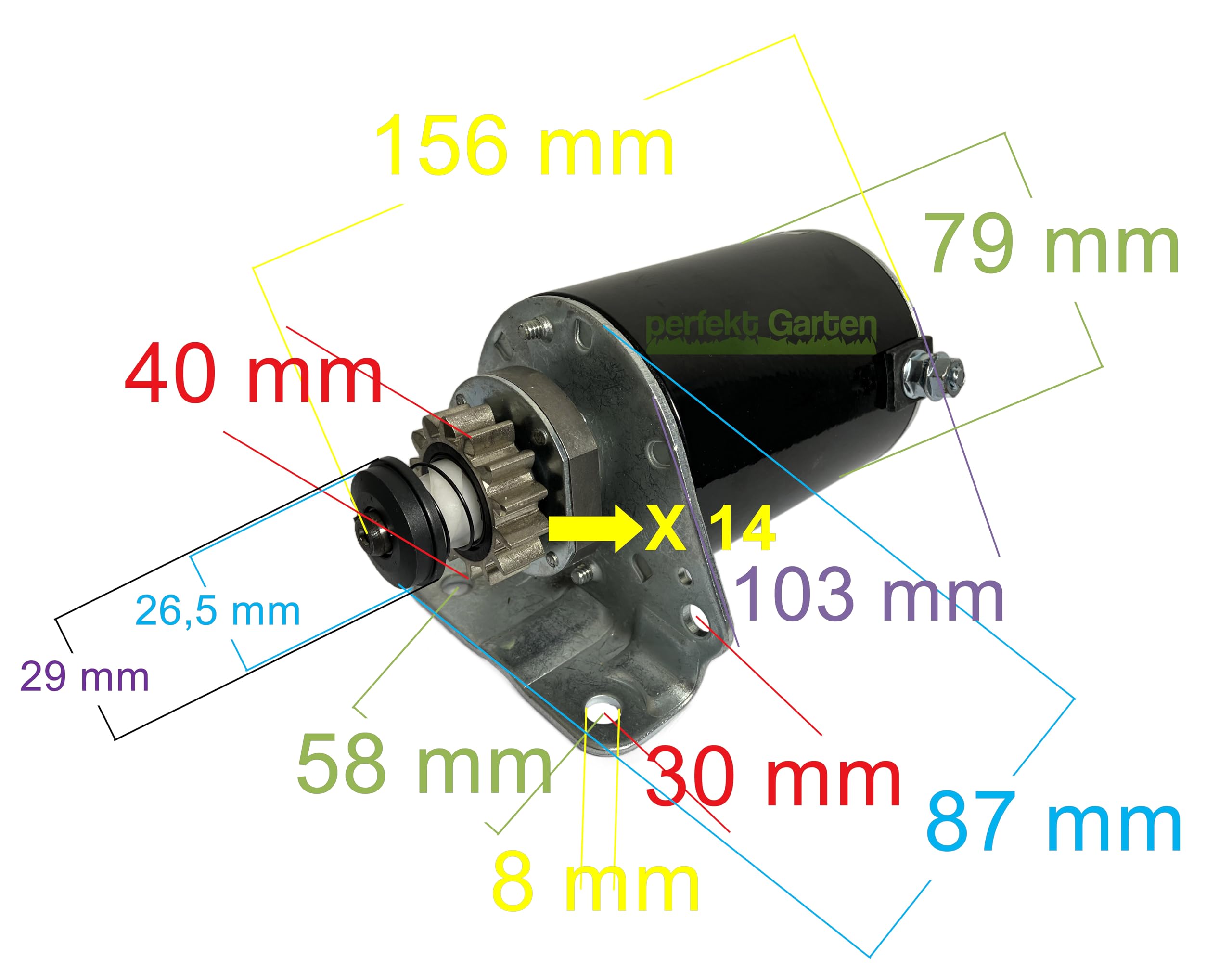 Démarreur compatible avec Briggs&Stratton 593934 693551 693699 693552 - Modèles 21 28 31 33