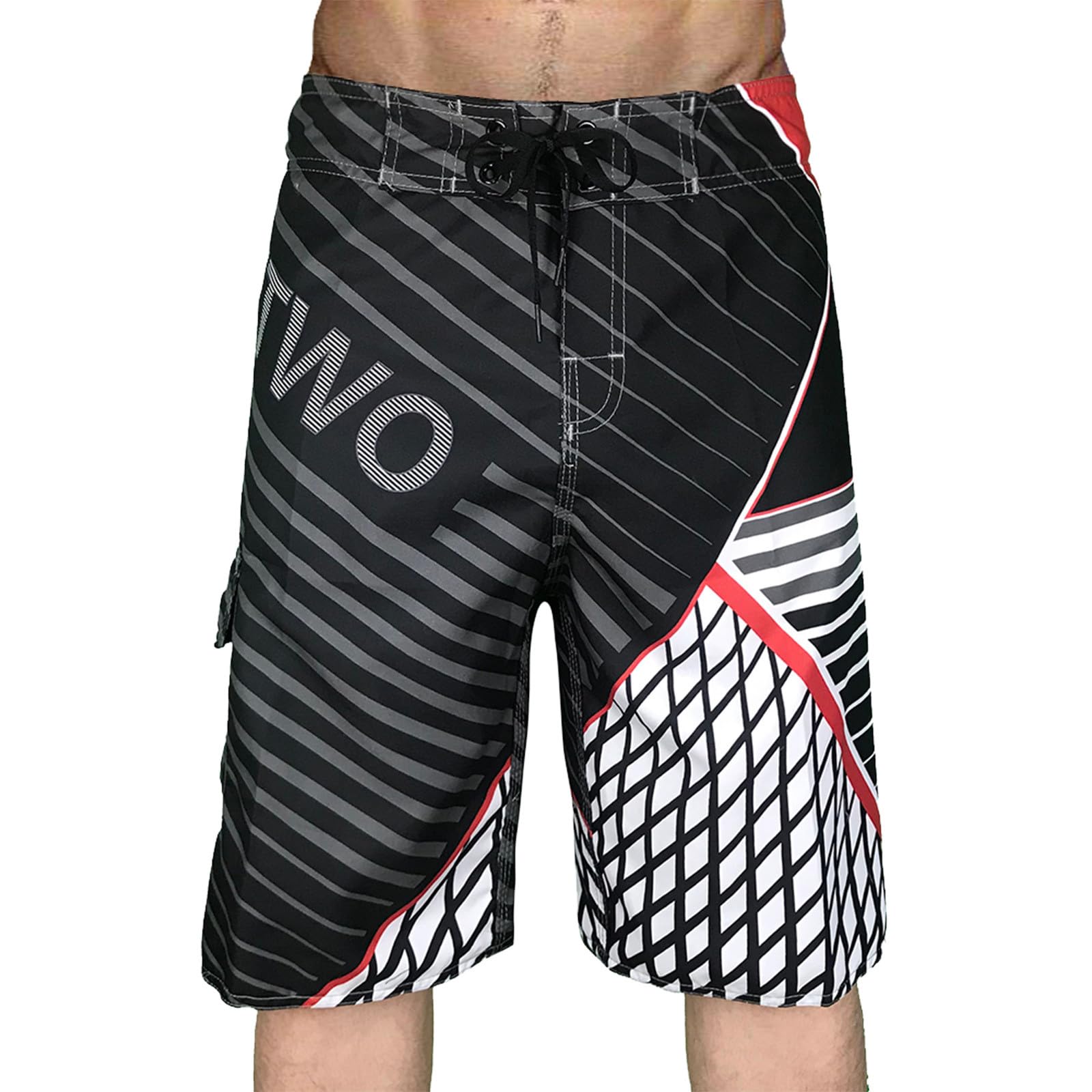 POIUIYQA Bañador Hombre Largo Rodilla Surf Natación Secado Rápido Bañador Piscina Vacaciones Pantalones Cortos Deporte Verano Bañador Corto Tallas Grandes Pantalon Corto Bañadores