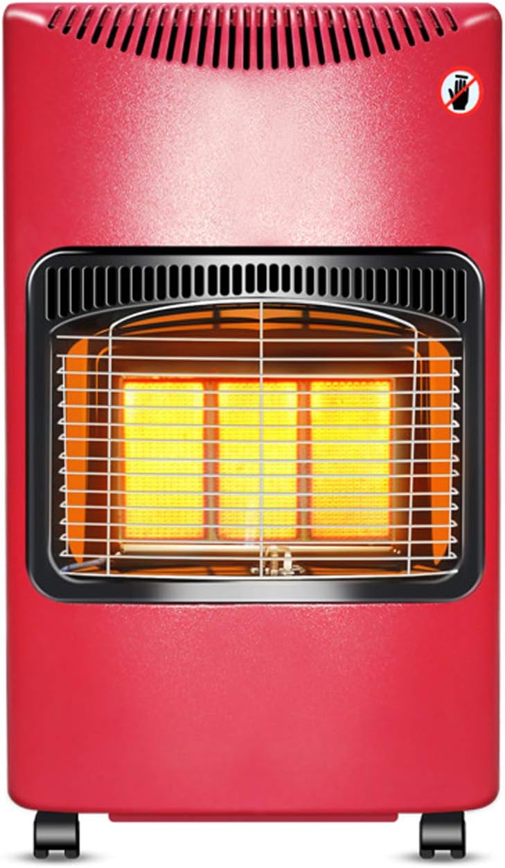 4200W Portable Gas Heater, Mini Calor Gas Heater Red Free