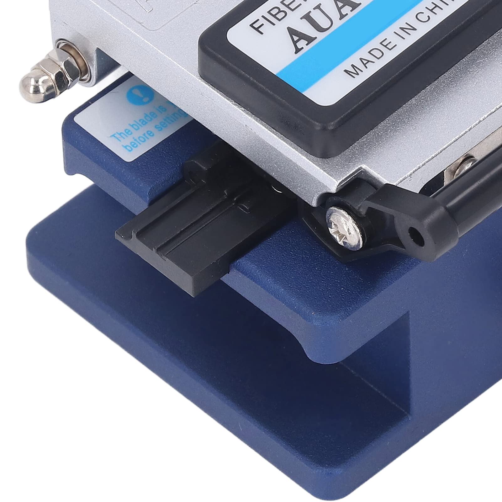 Focket Taglierina Fibra Ottica Ad Alta Precisione, Kit FTTH con Custodia di | Coltello per tagliare cavi in ​​fibra ottica, strumento per giunzione a freddo hot melt, per fibra da 125um, acciaio