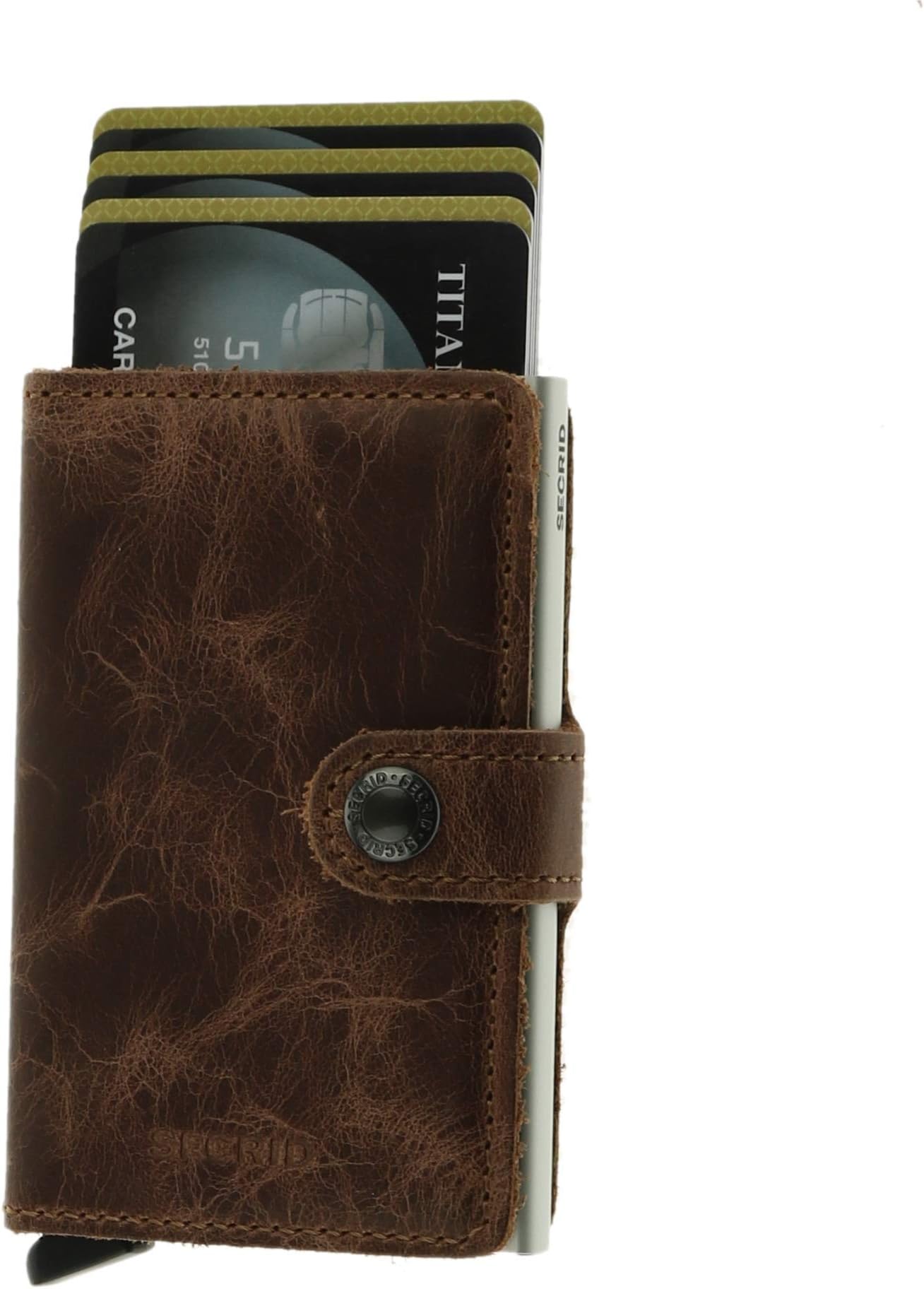 mens Slim Vintage Mini Wallet