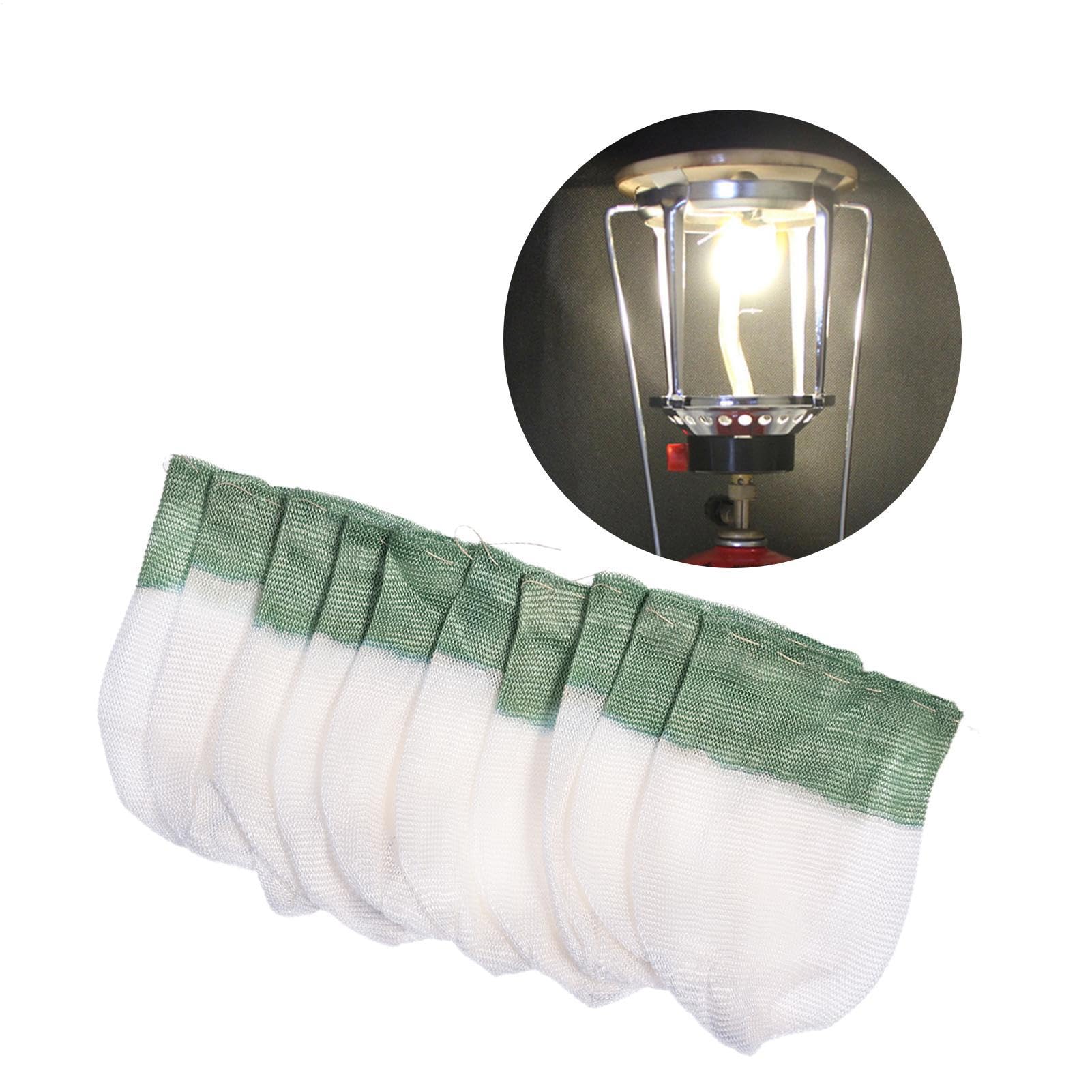 Pezzi di ricambio da campeggio Lanterne - Retin per lampade a gas esterne | 20 coperture universali per tende, escursioni, notturne, per illuminazione esterna, utili per viaggi