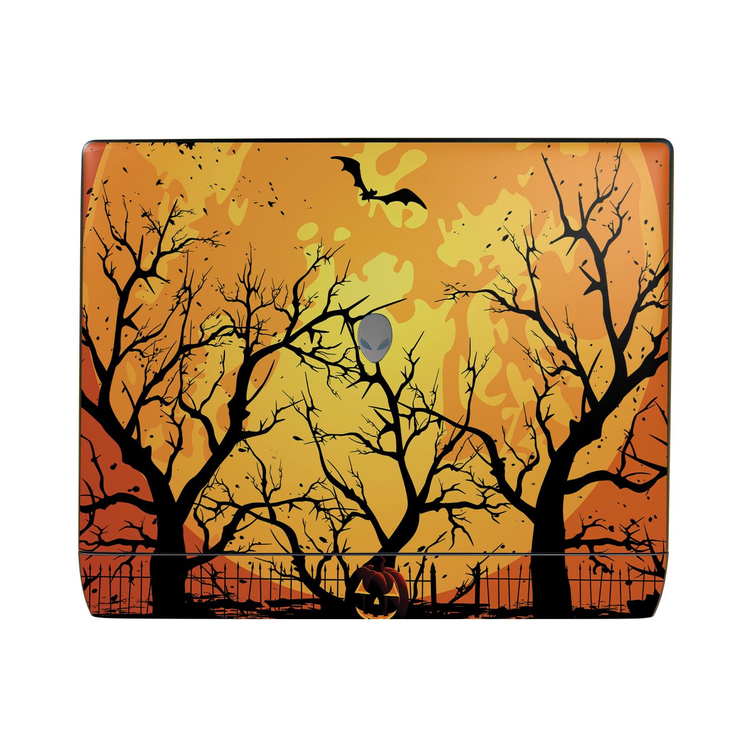 Laptop Skin Compatible with Alienware 16 Area-51 (2025) - Hallowed Wood - Premium 3M Vinyl Protective Wrap Decal Cover - Easy to Apply | Crafted in The USA by MightySkins